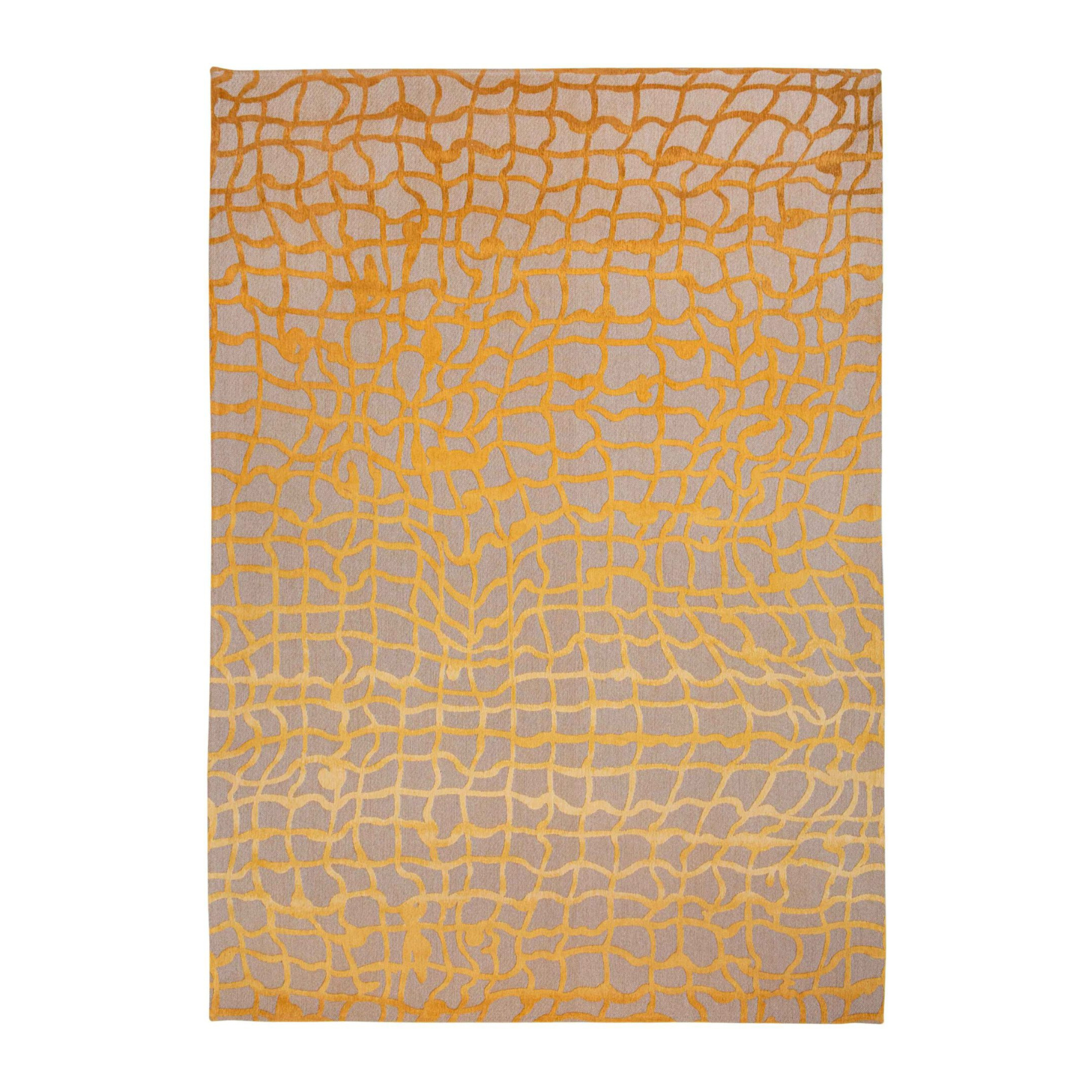 Dedalo Yellow Scarab rug orange