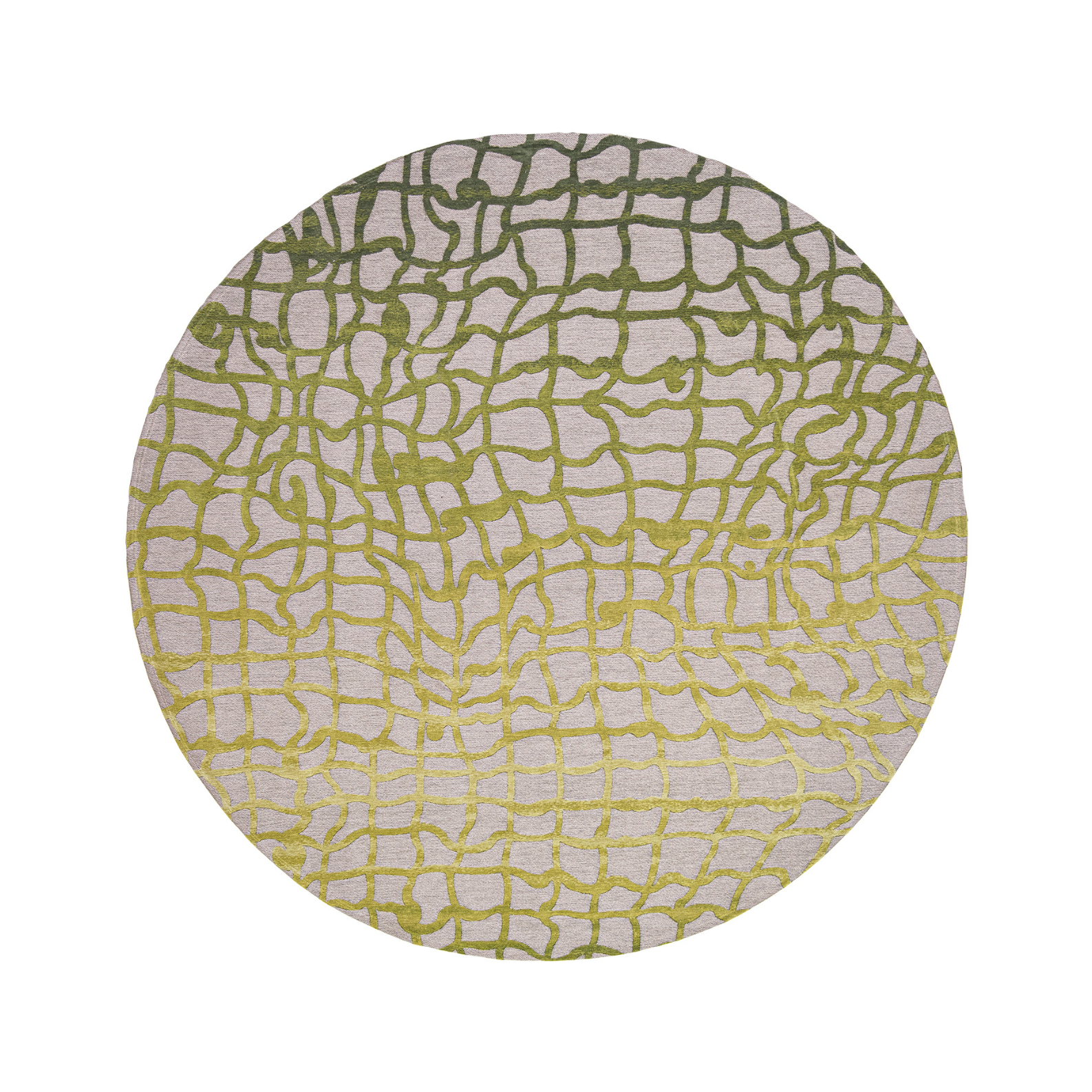 Round rug Dedalo Republic Green Olive