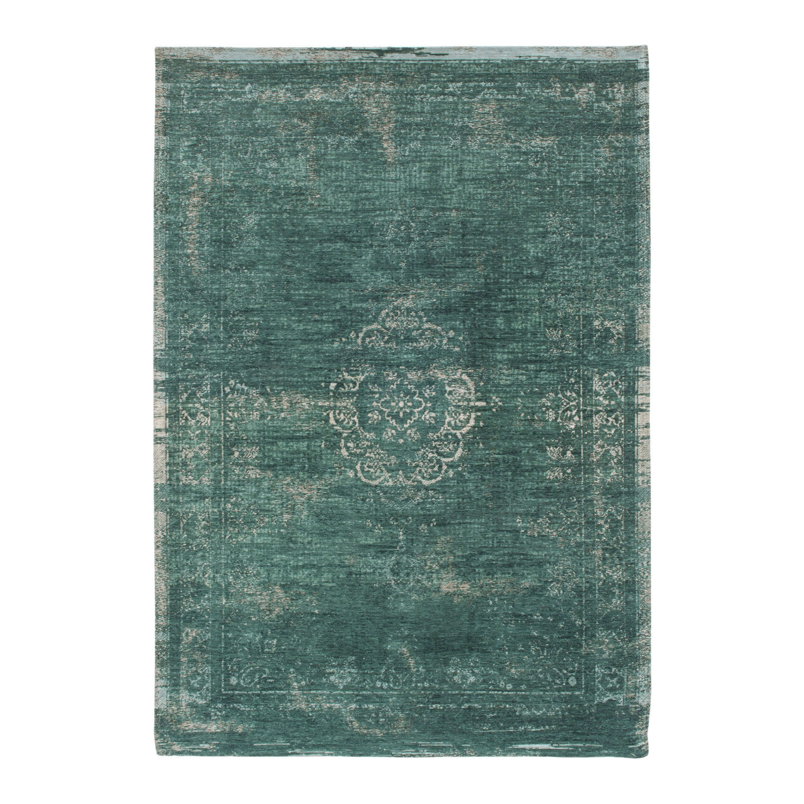 Medallion rug Jade Green