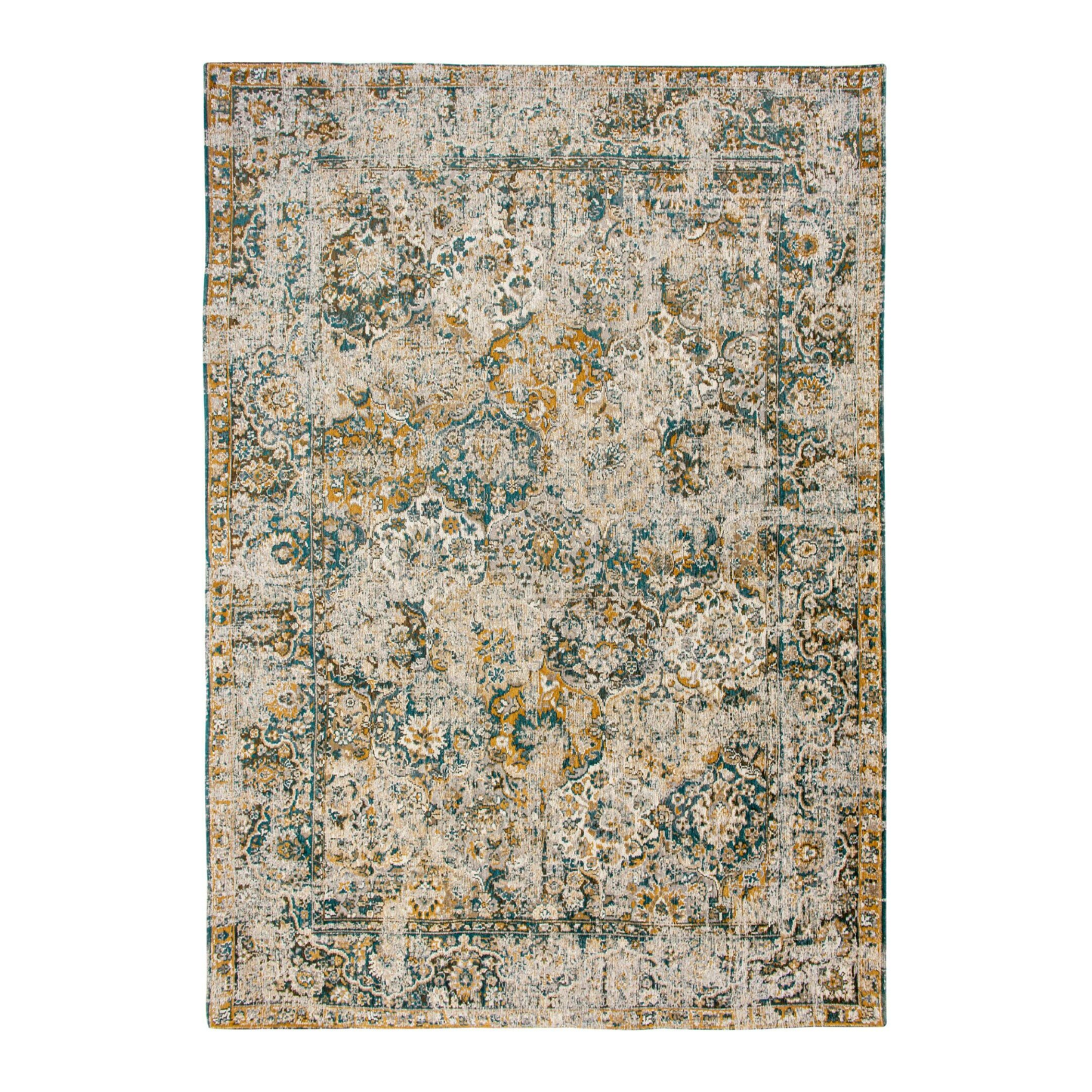 Bakthiari rug fener brown-gray