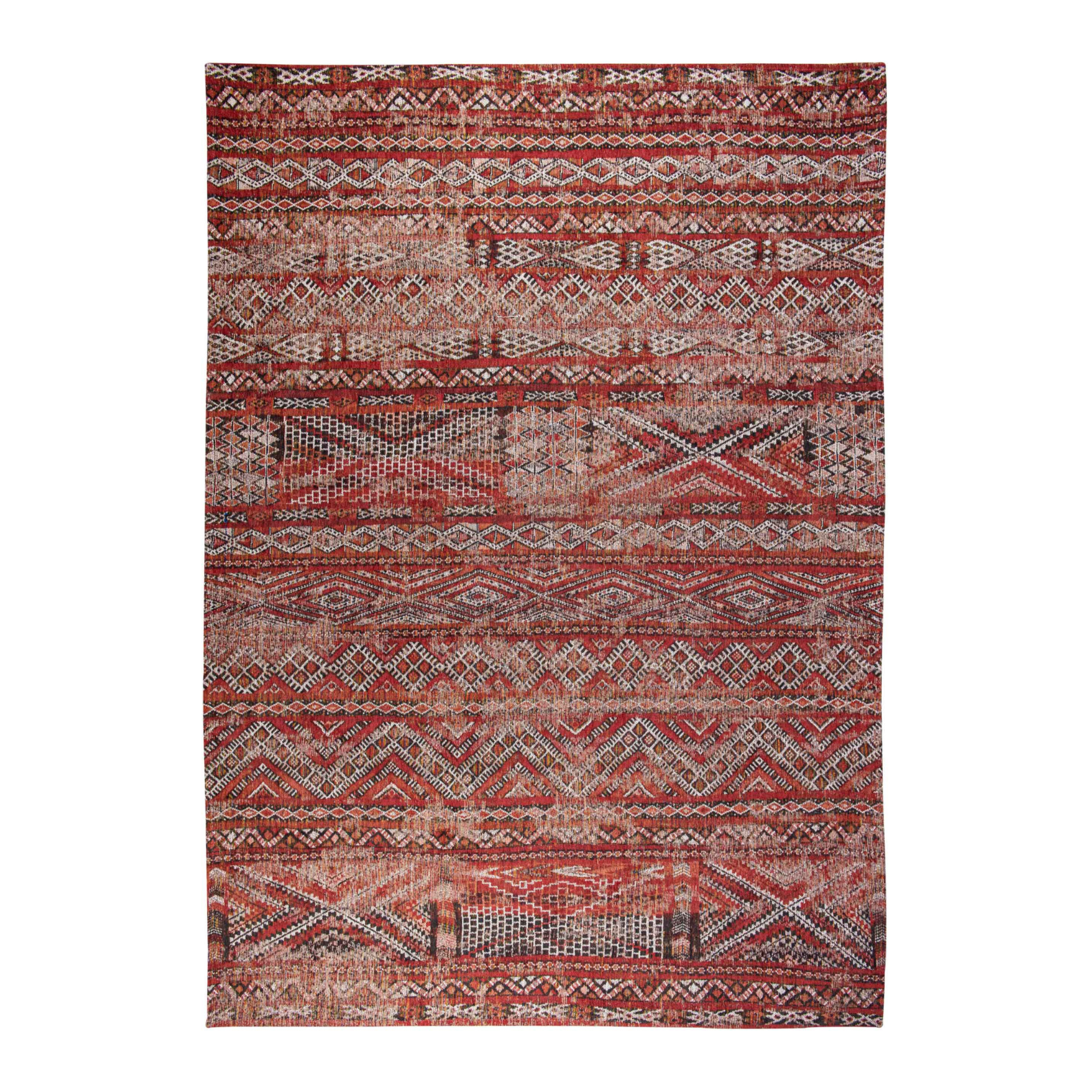 Kilim Fez rotes rotes Teppich rot