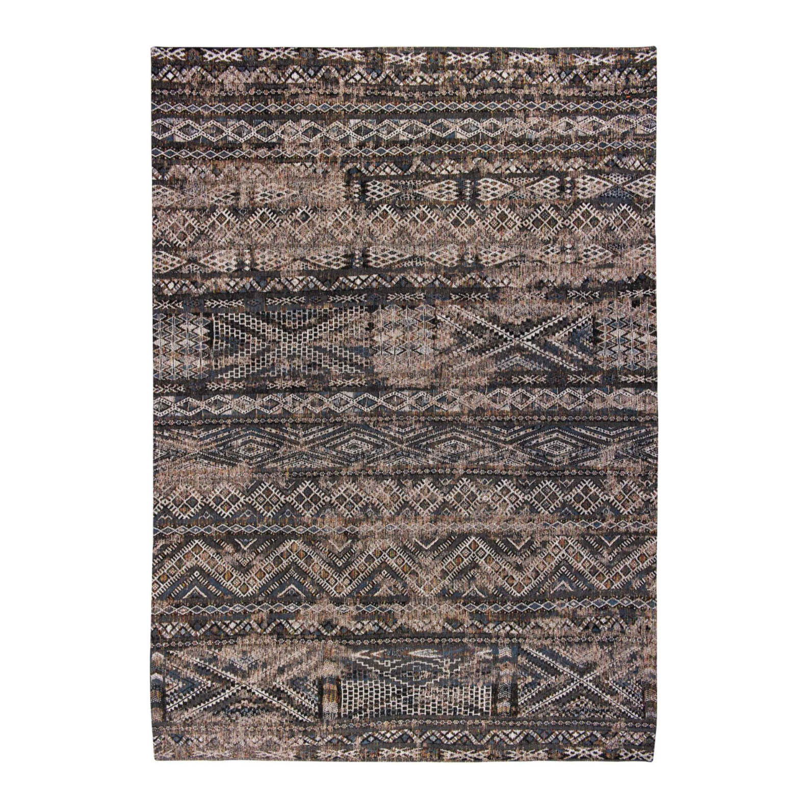 Dywan KILIM BLACK RABAT brązowy