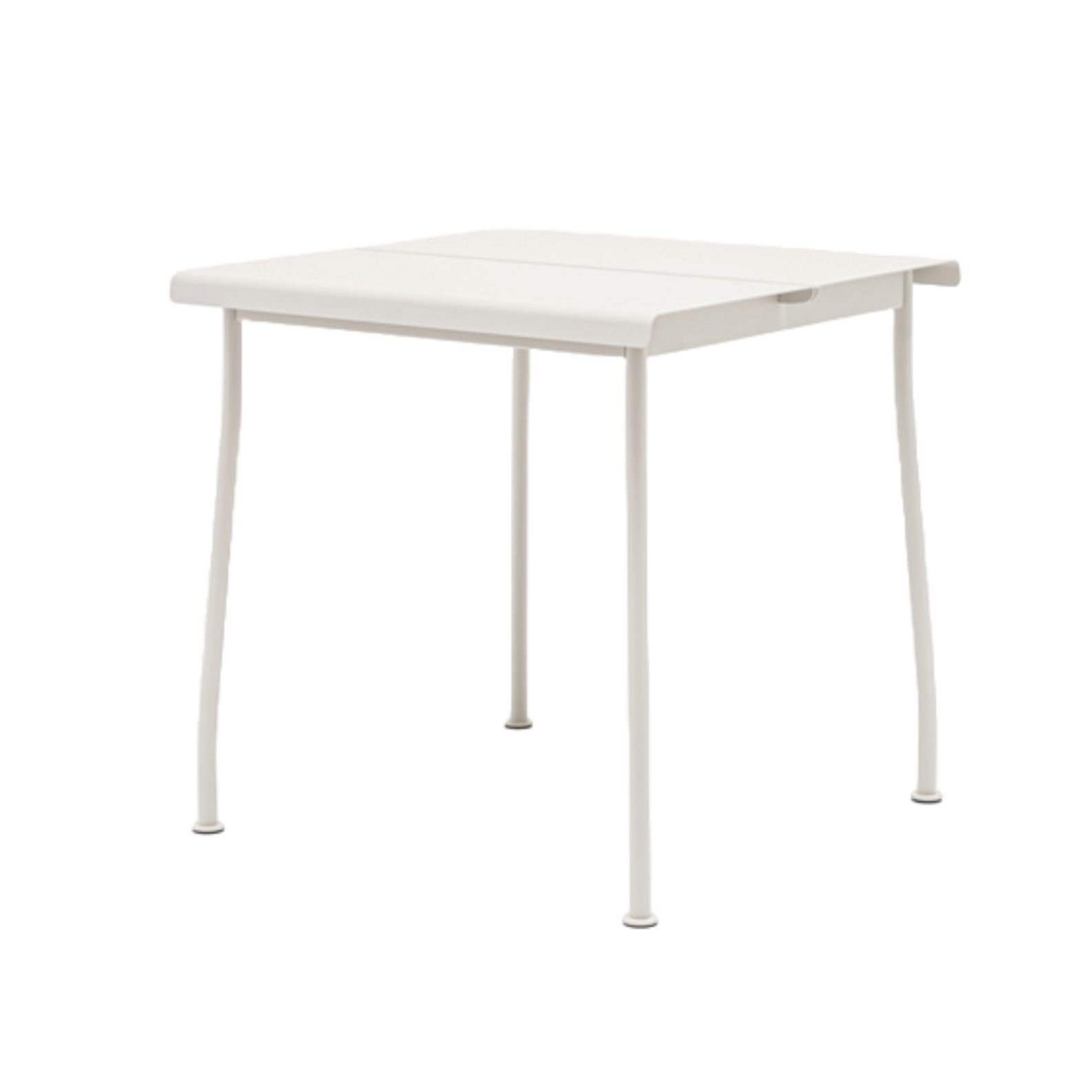 Galvanized steel square table