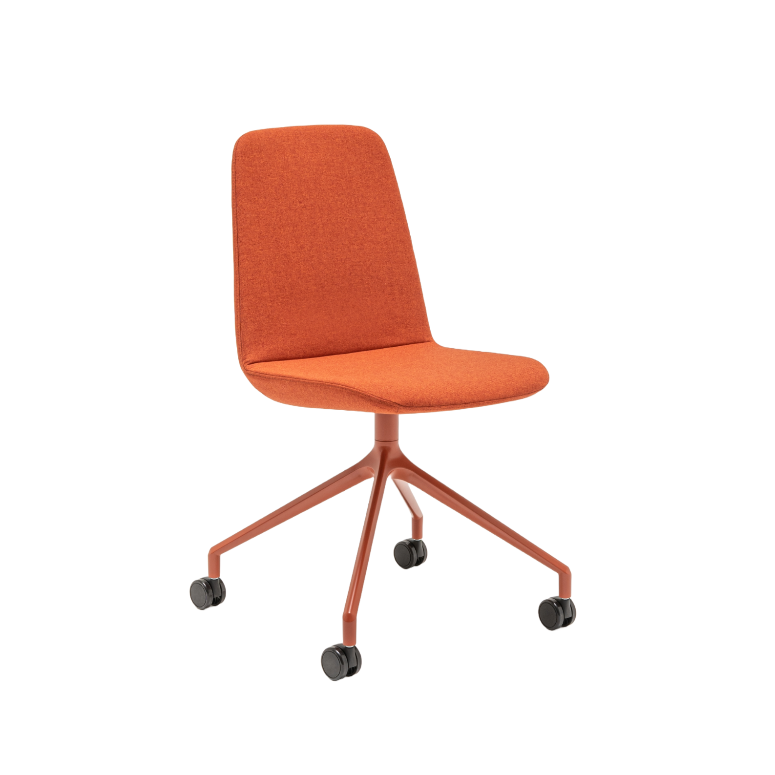 Ulti swivel chair aluminum base with wheels