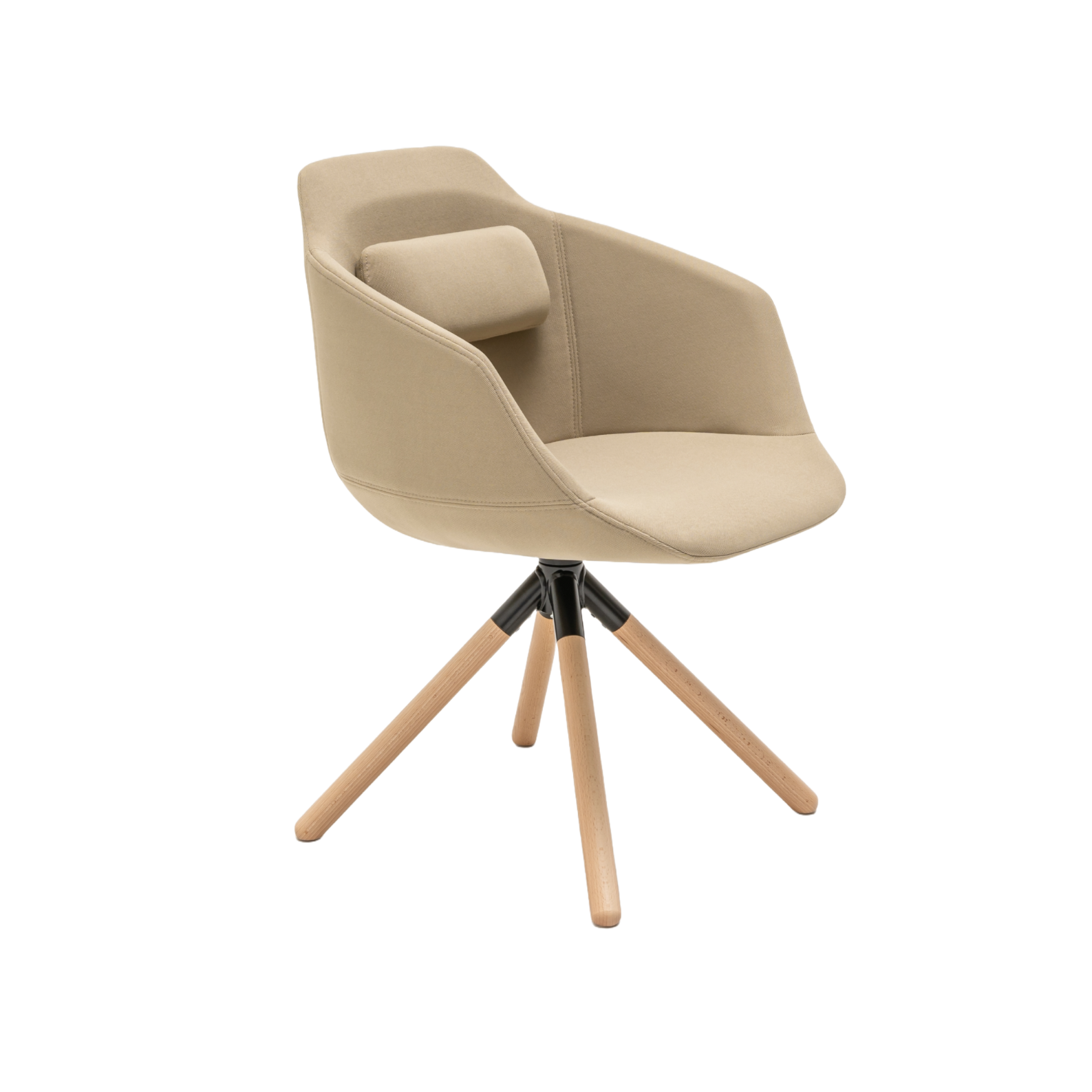 Office chair Ultra wooden base