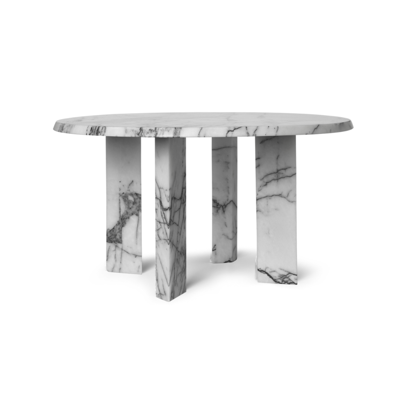 Taula coffee table white marble