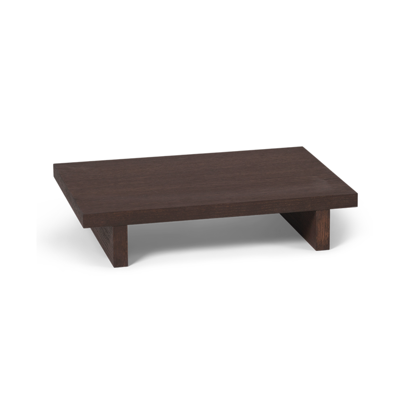 Side table Kona dark oak wood