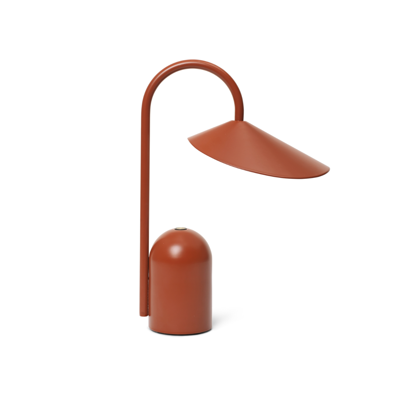 Tragbare Lampe Arum rot