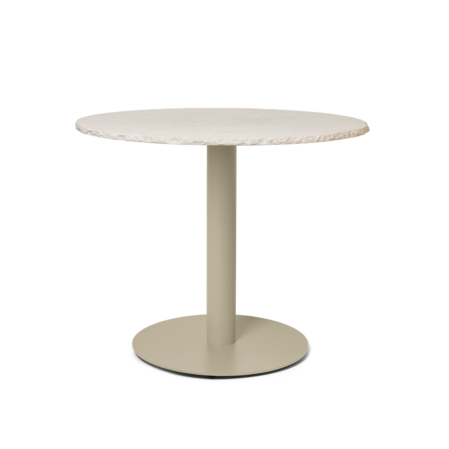 Round table mineral beige base