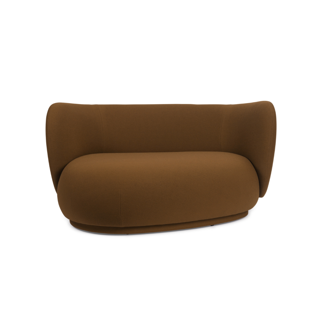 Sofa lewostronna RICO CURVE tapicerowana