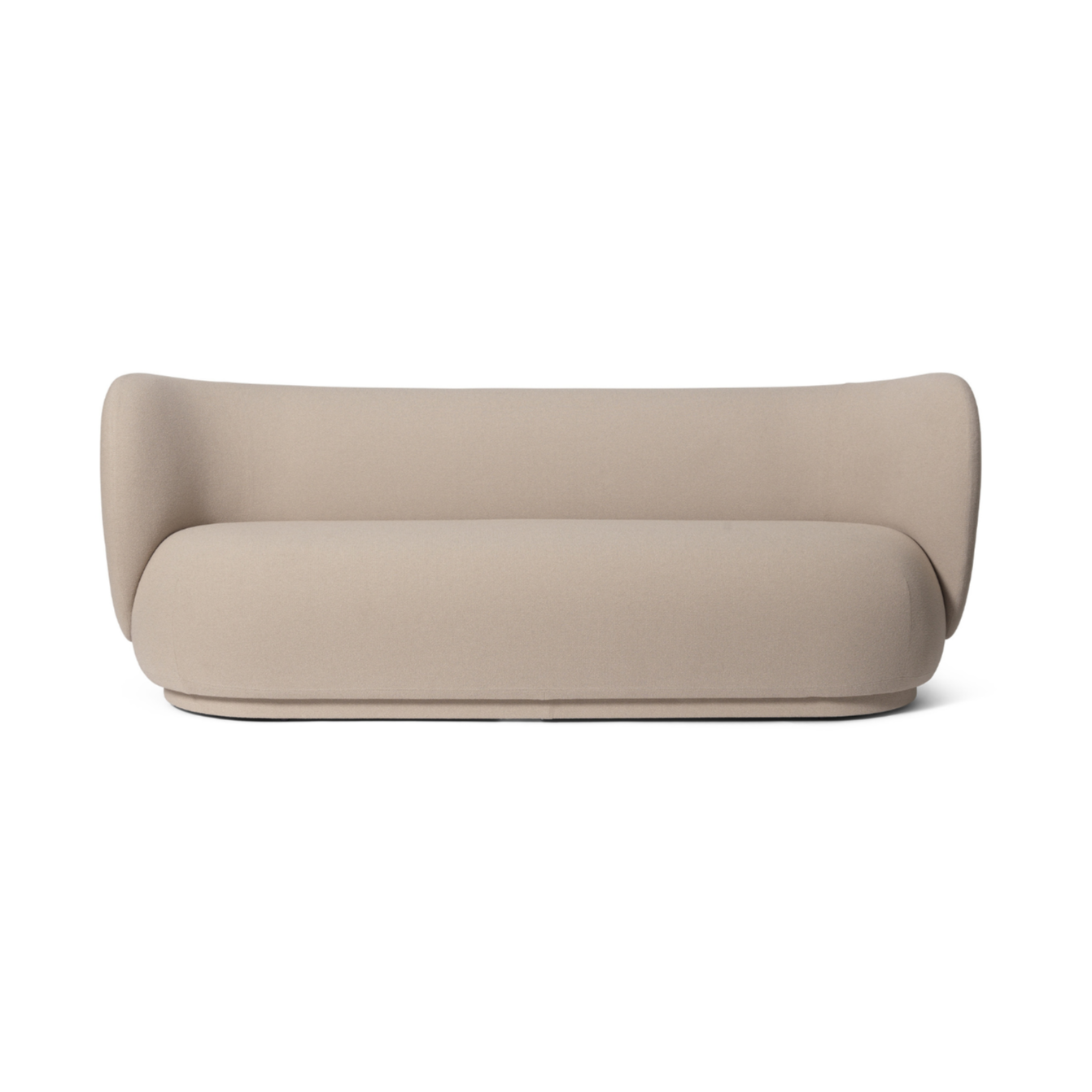 3-seater Rico grain sofa beige