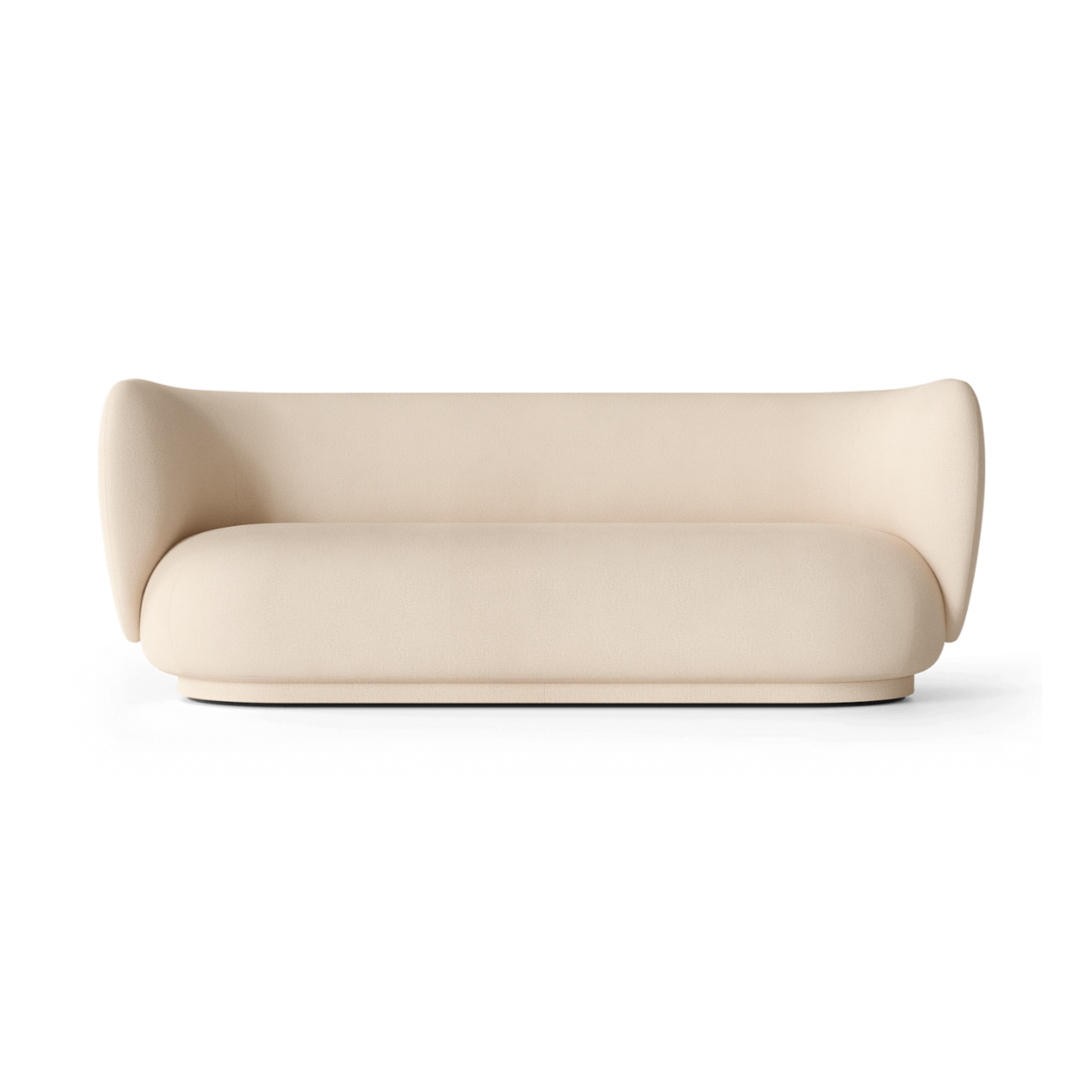 Sofa 3-osobowa RICO Brushed złamana biel