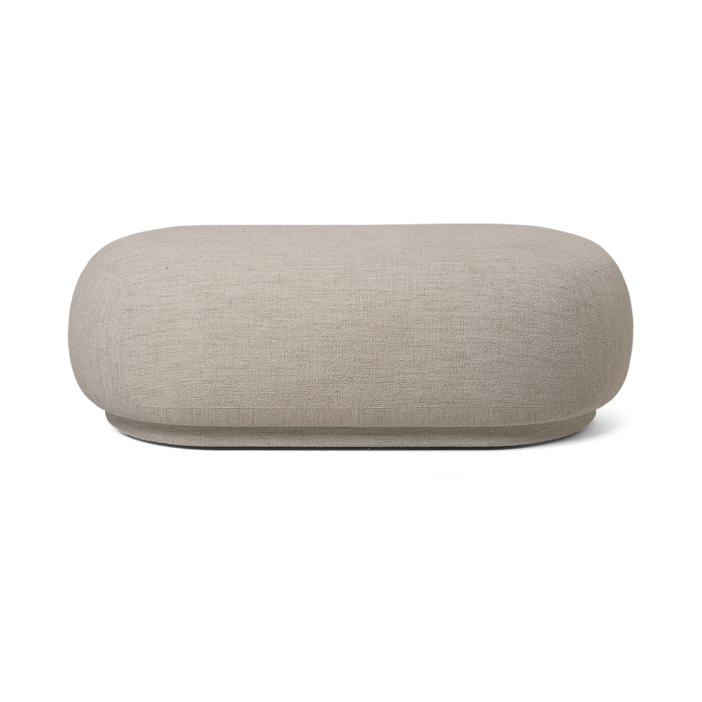 Rico boucle sand ottoman