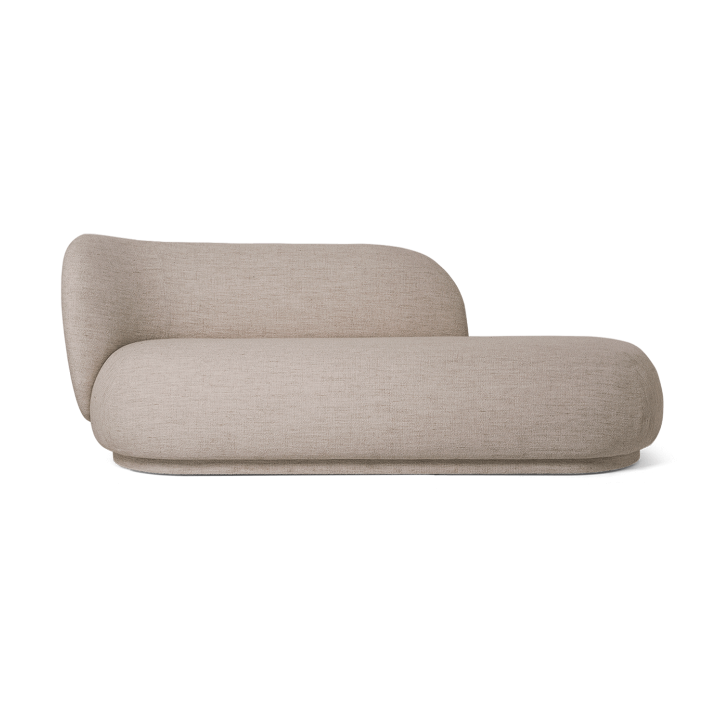 Sofa lewostronna RICO DIVAN Boucle piaskowy