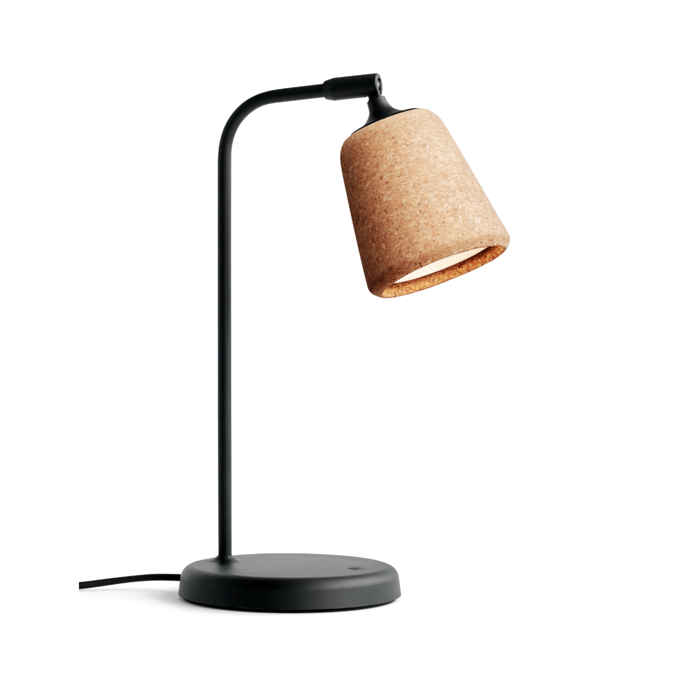 Lampa biurkowa MATERIAL naturalny korek