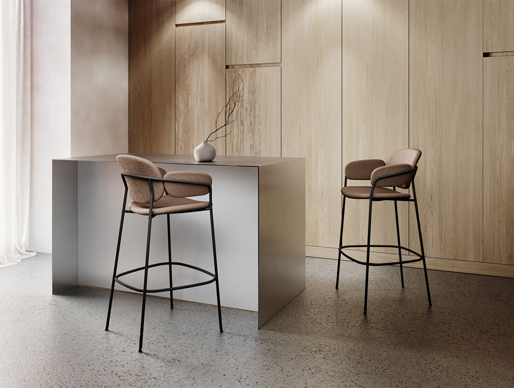 RISO BSTM-2301 Hocker, Metallfuß