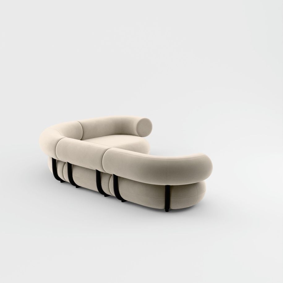 Modular corner Fat Upholstered [Julia] [AMELIA SPR]