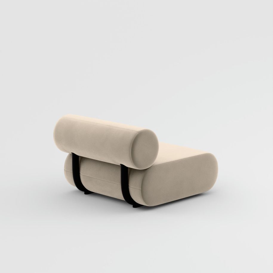 Modulares Sofa -Fett - zentrales Polstermodul [Julia] [Amelia SPR]