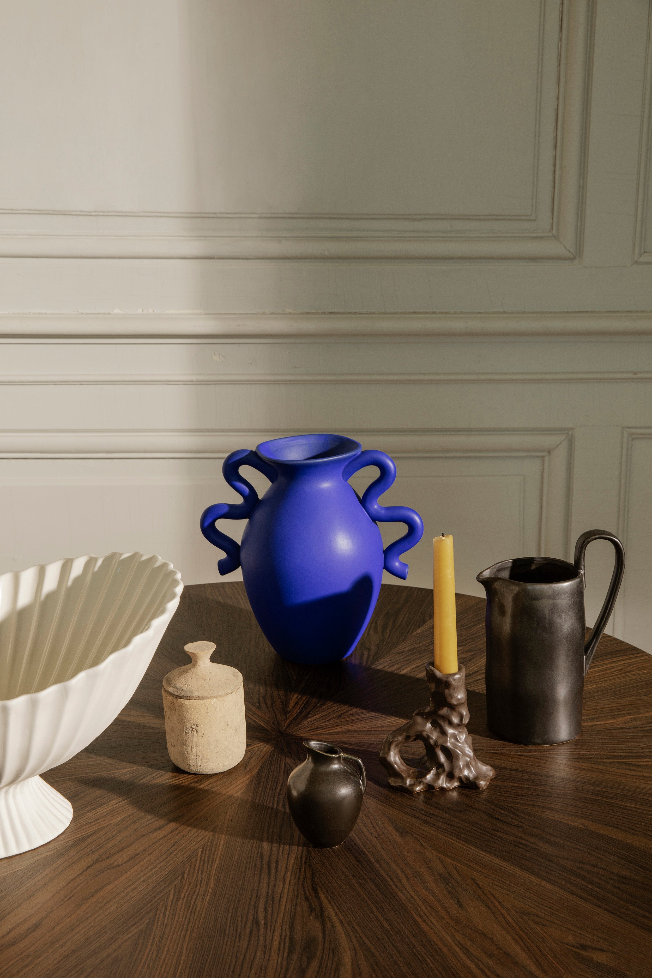 Verso Vase Blue