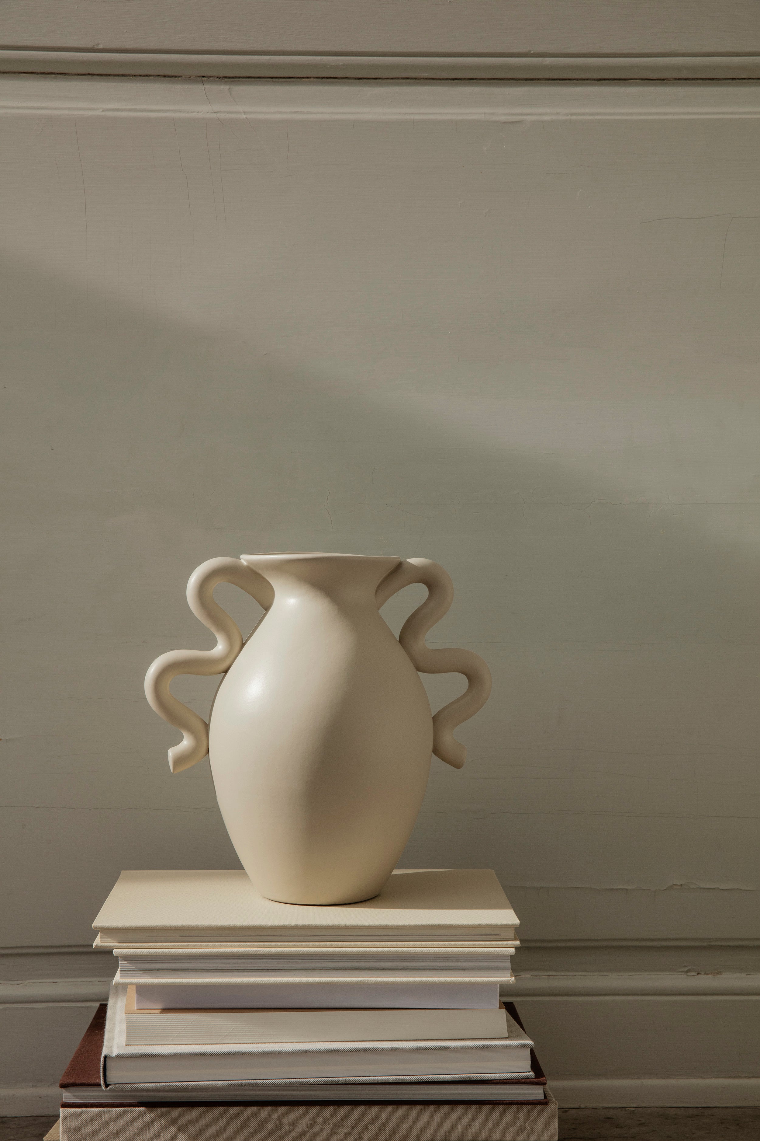 Verso Vase Creme