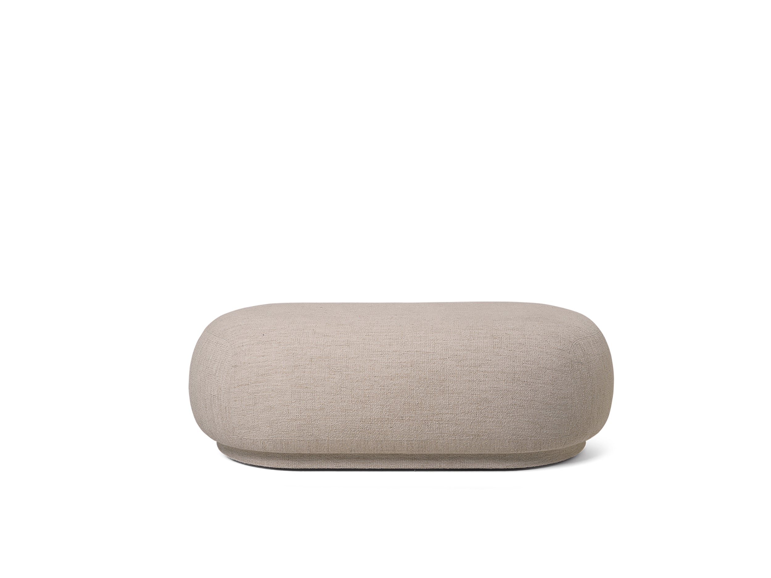 Upholstered rico ottoman