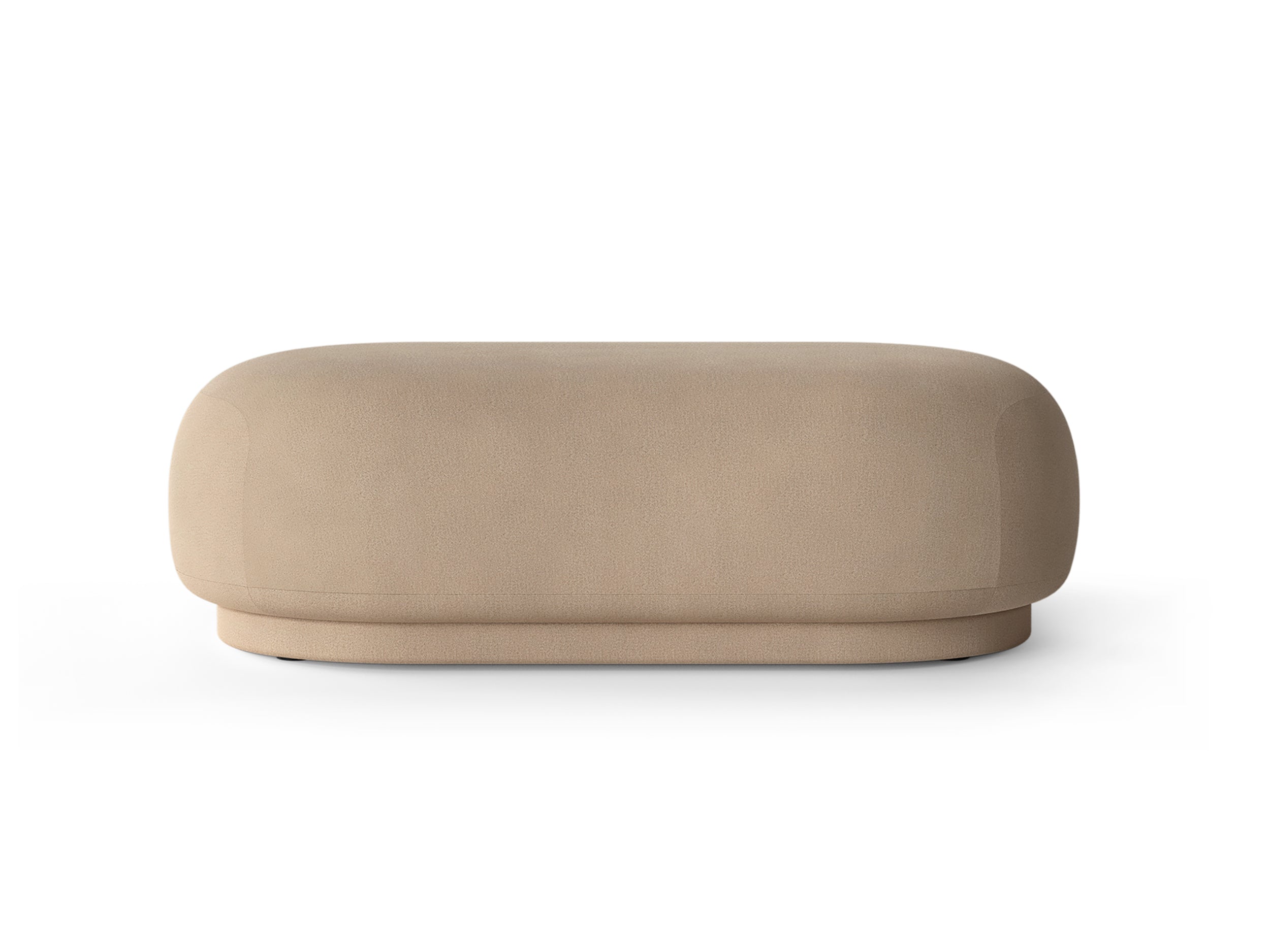 Upholstered rico ottoman