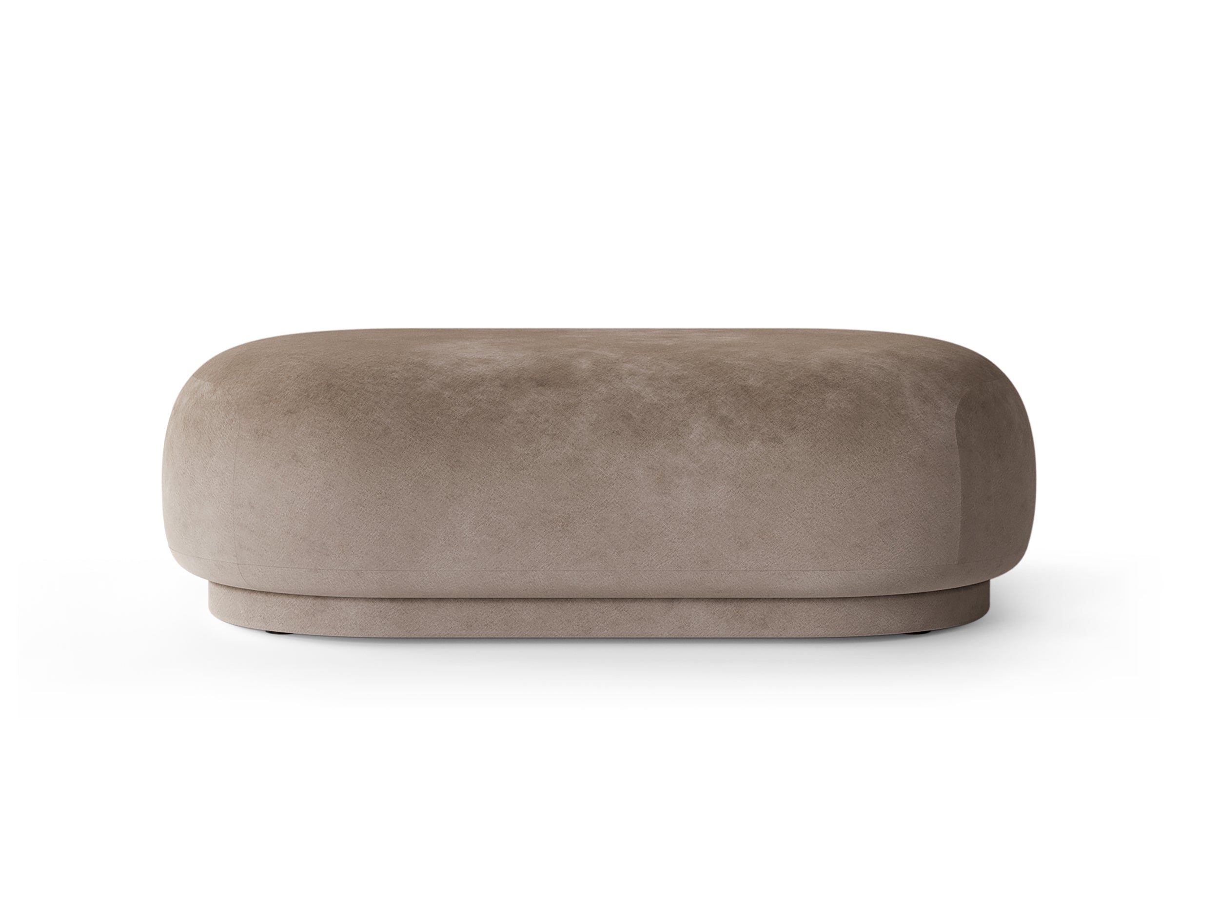 Upholstered rico ottoman