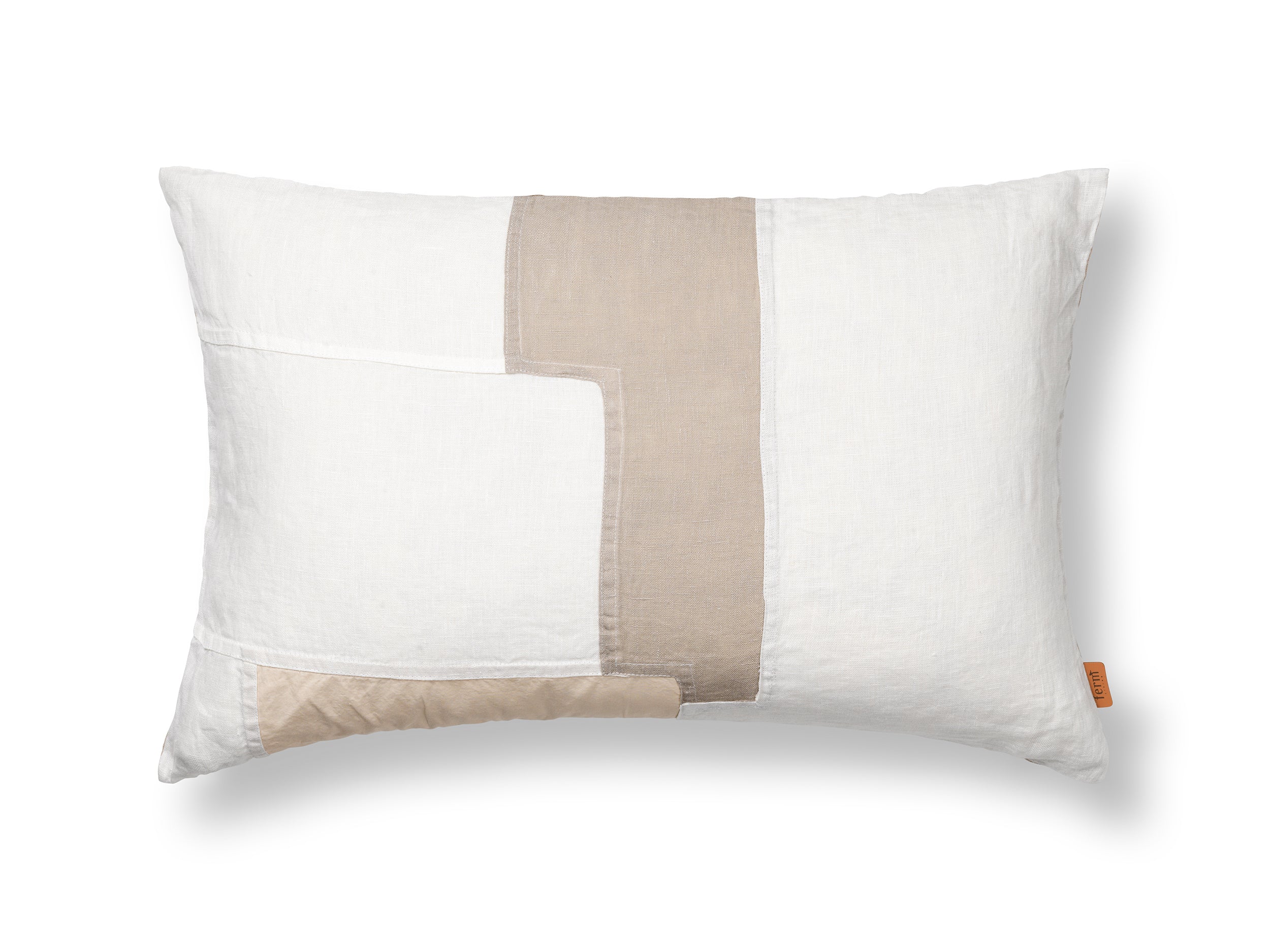 Poduszka dekoracyjna PART CUSHION złamana biel