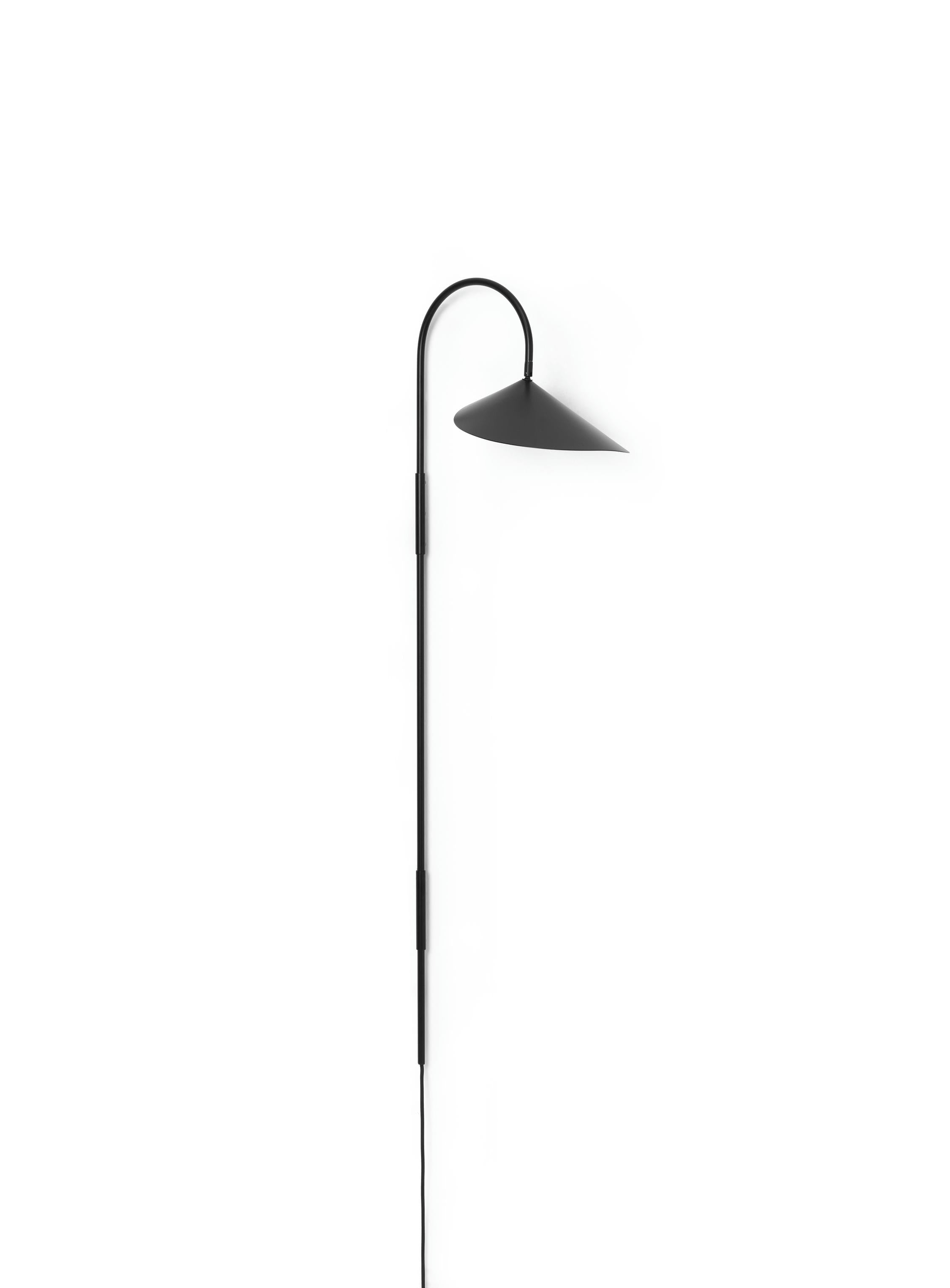 Schwarze Arumwandlampe