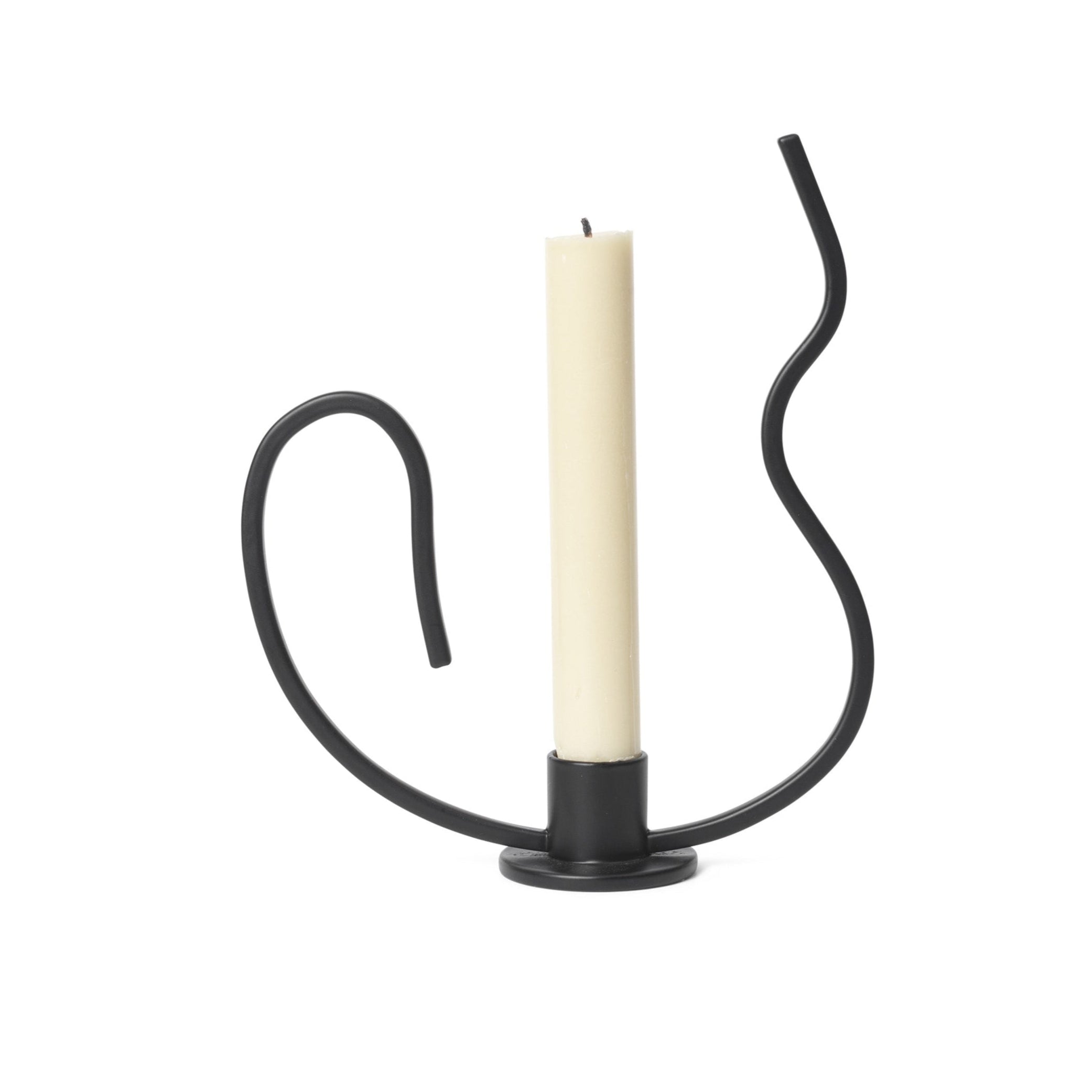 Valse candlestick black