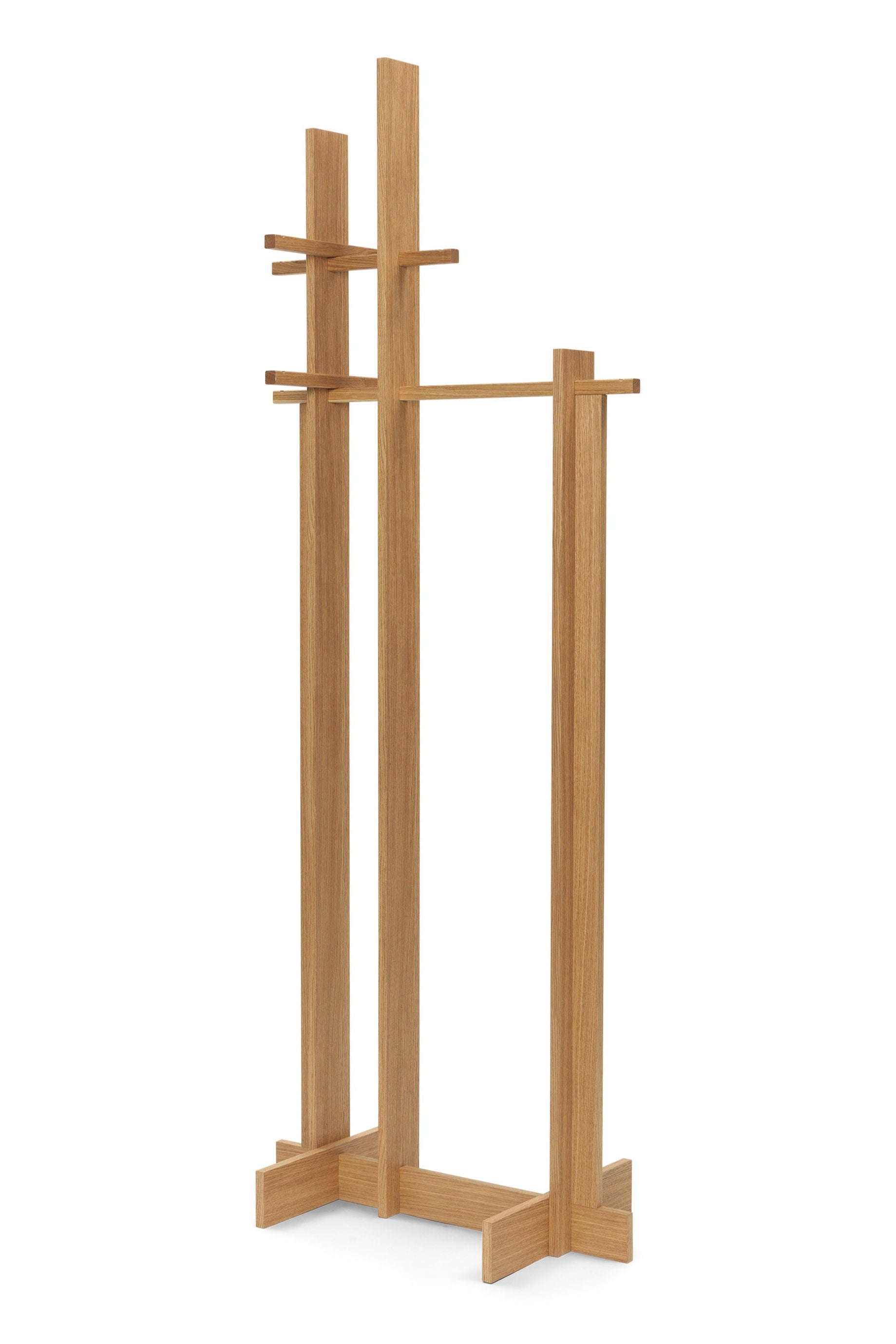 Wieszak na ubrania BRIDGE CLOTHES STAND fornir dębowy