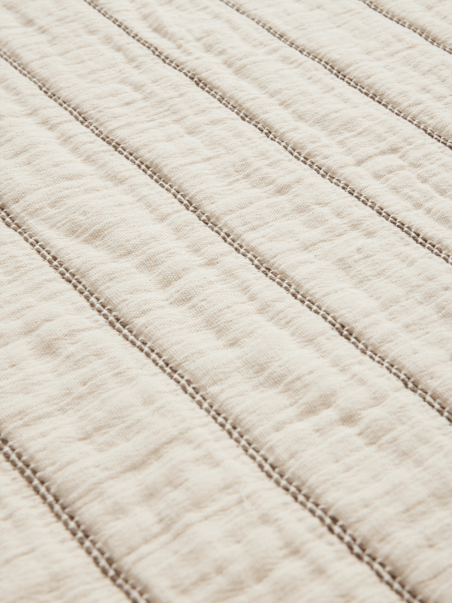 AIRES SINGLE bedspread cream