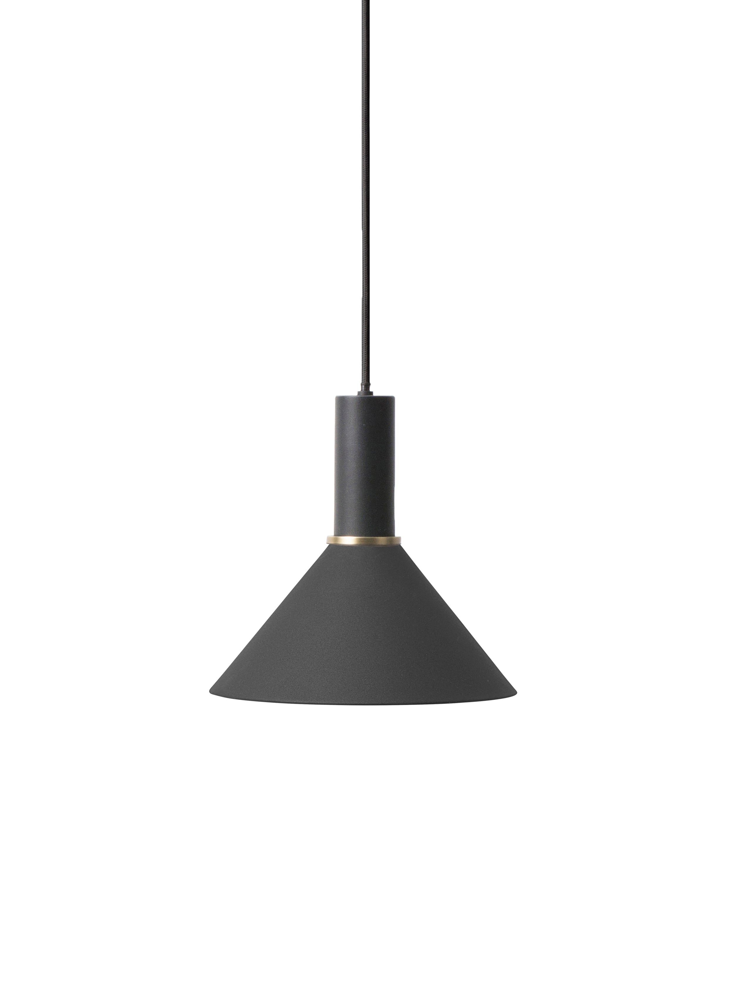 Collect Cone black lampshade