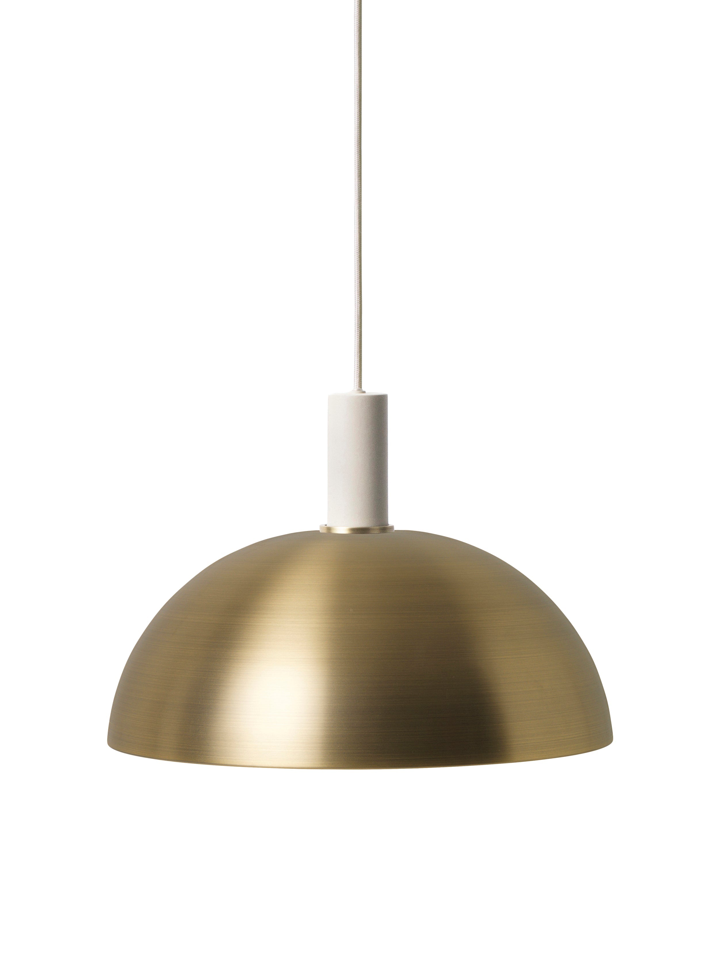 Sammle beige hängende Lampe