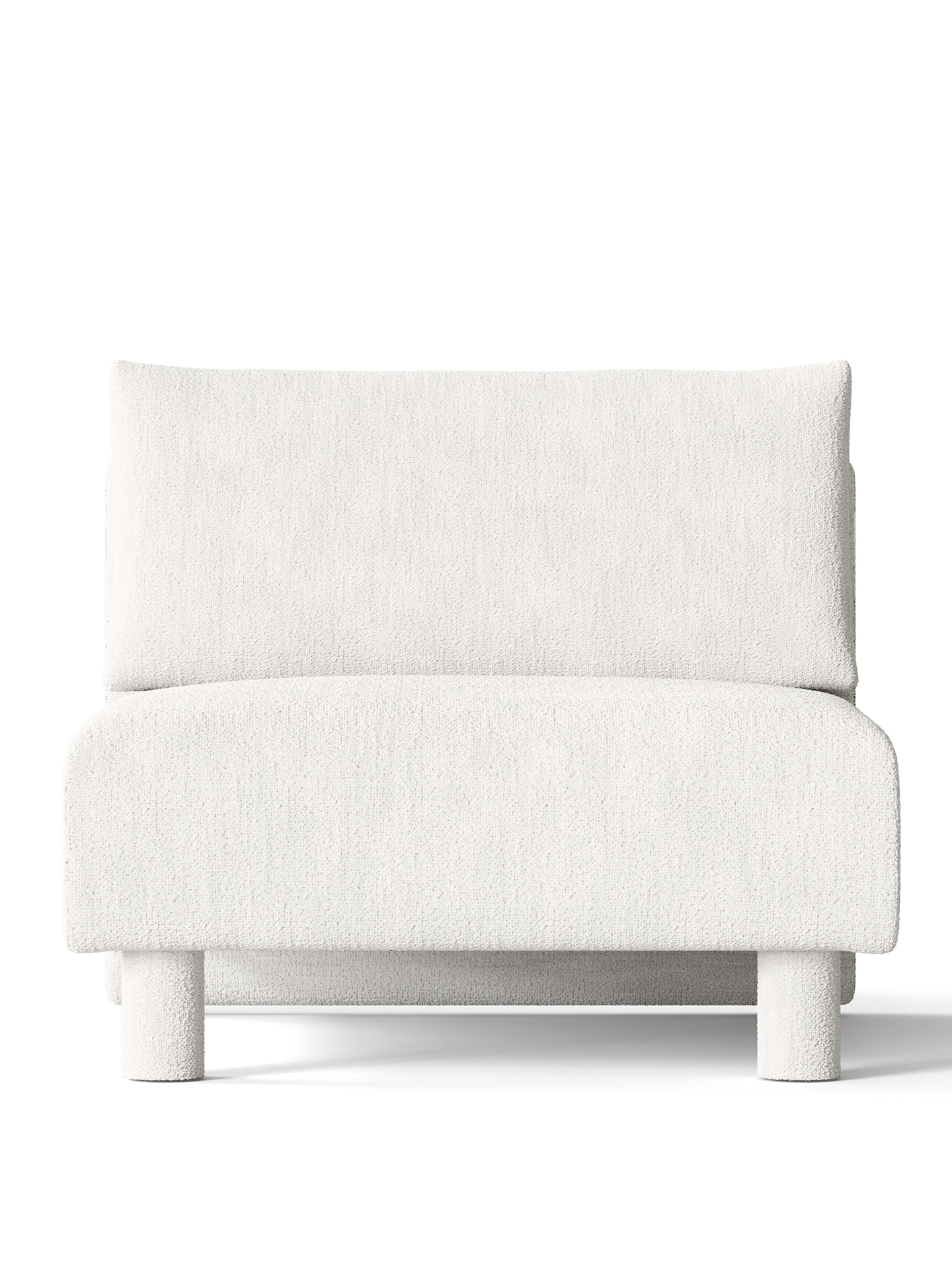 Sofa modułowa DASE - element środkowy tapicerowany