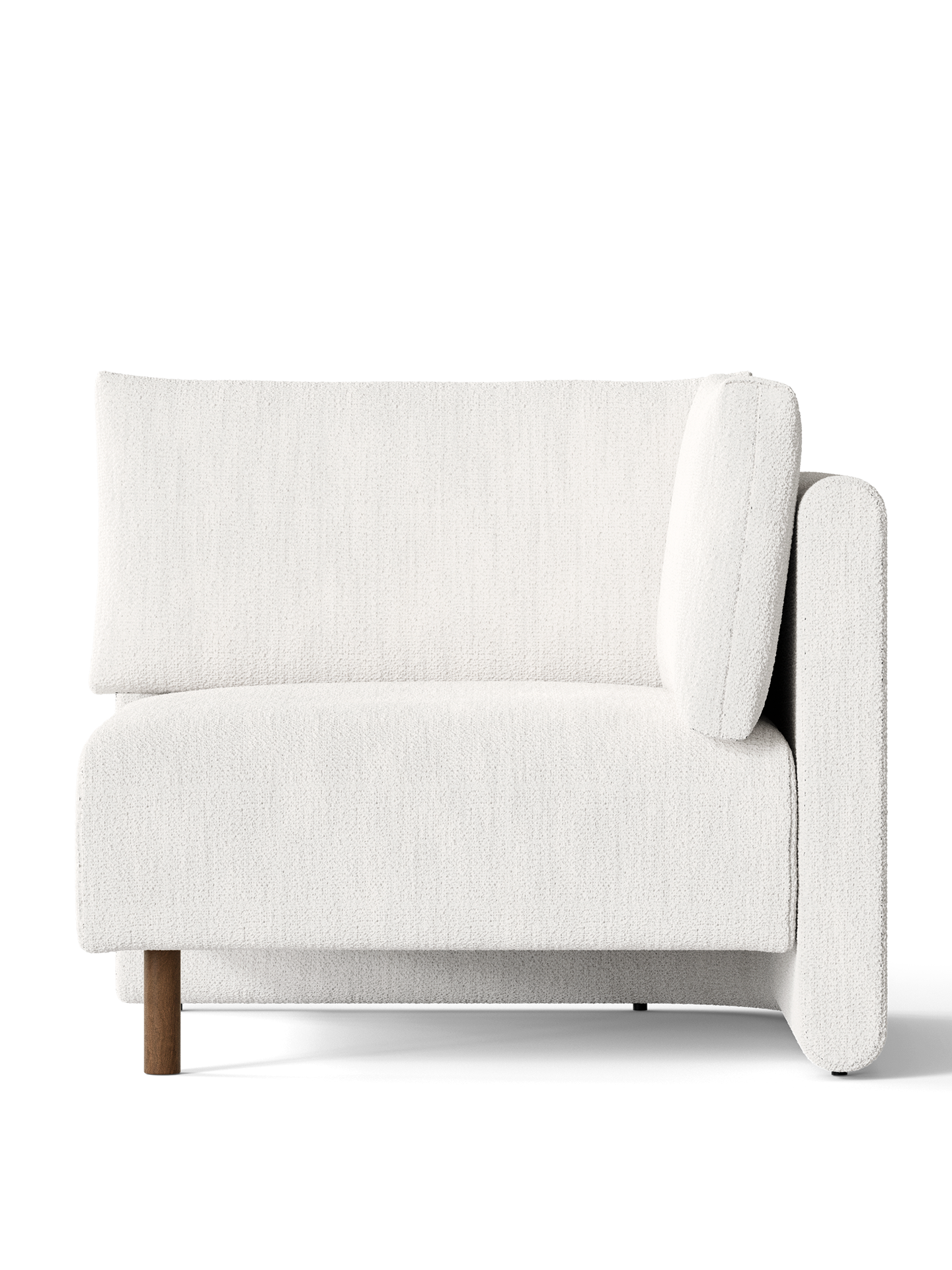 Sofa modułowa DASE - element narożny tapicerowany