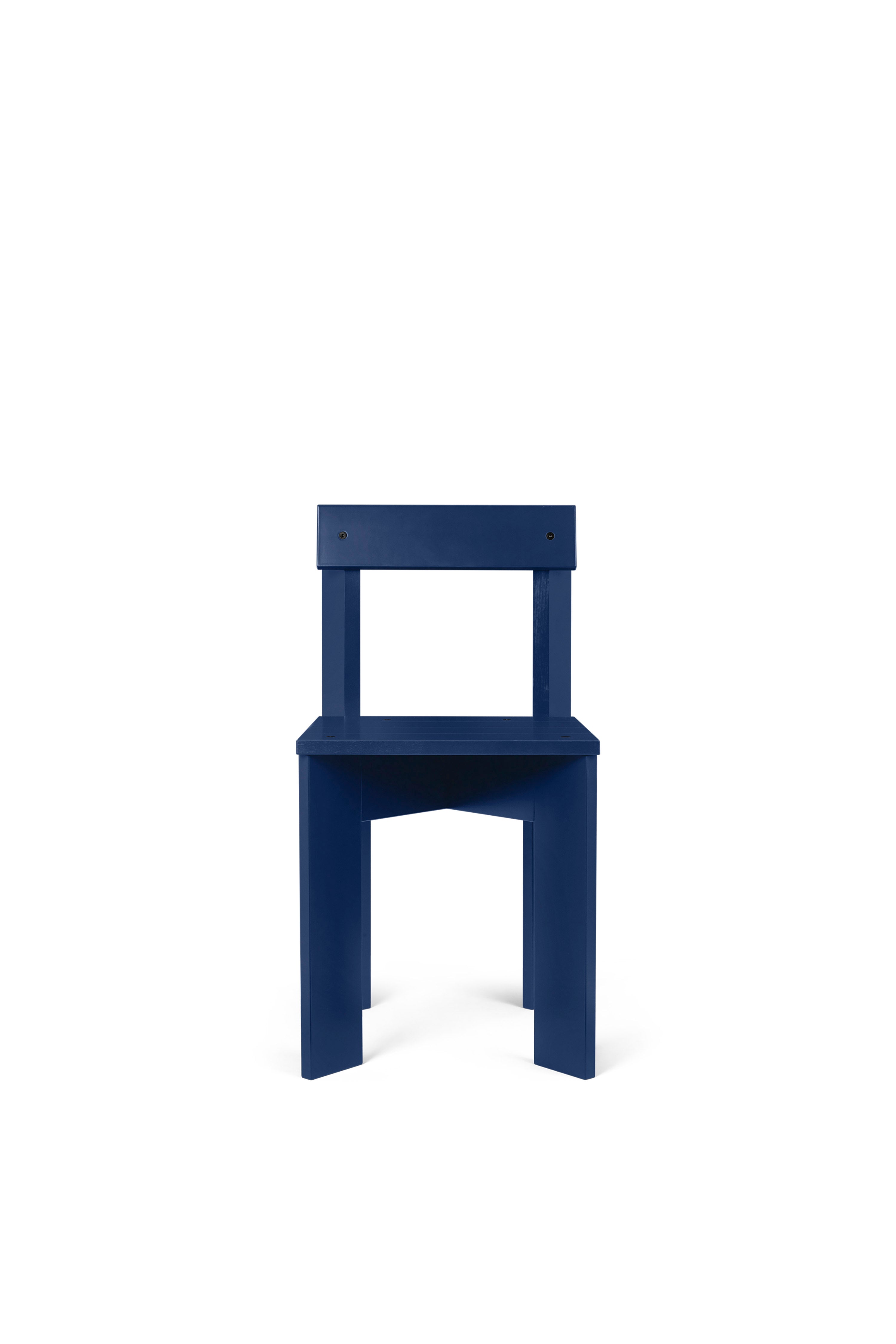 Ark chair blue ash wood