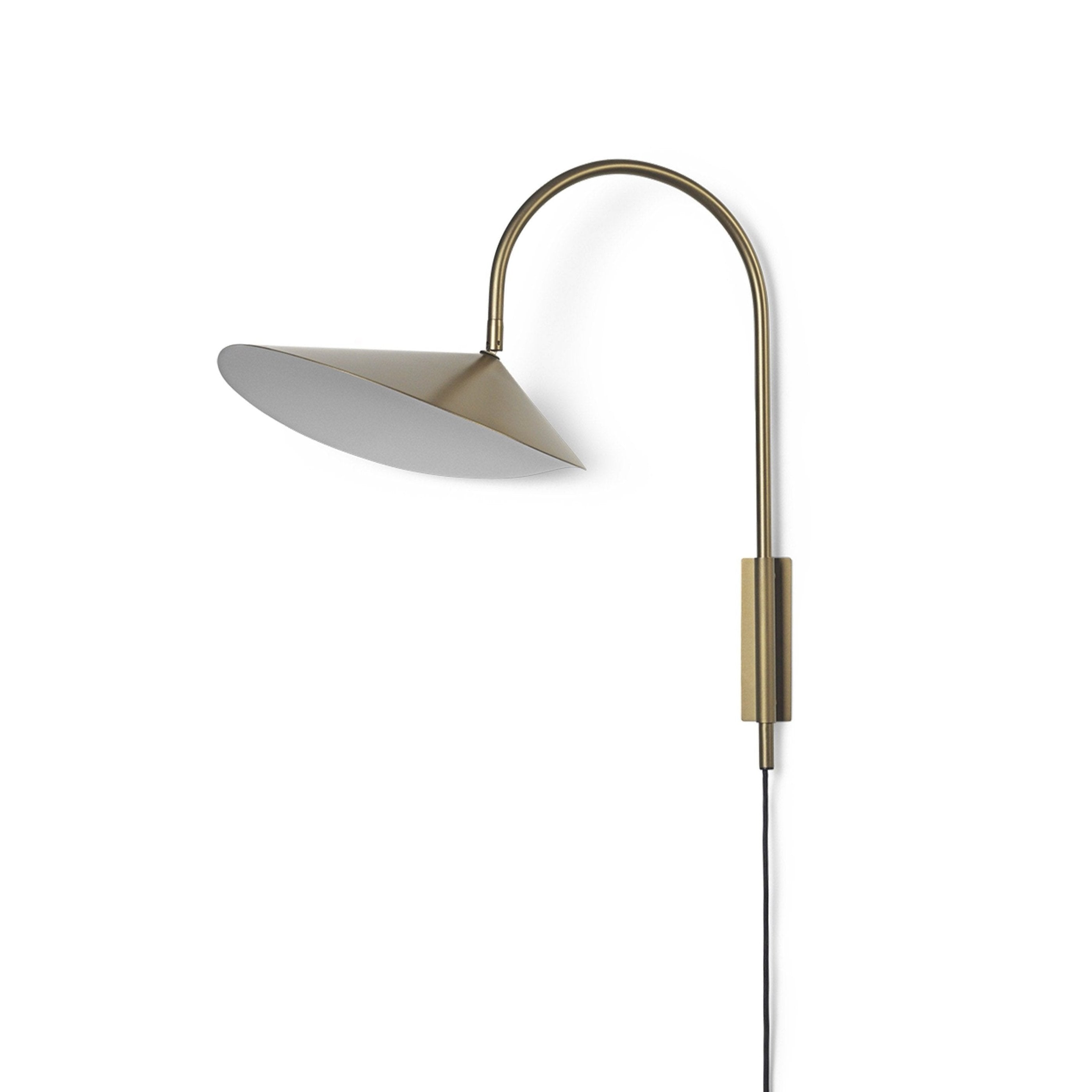 Arum Bronze Wandlampe