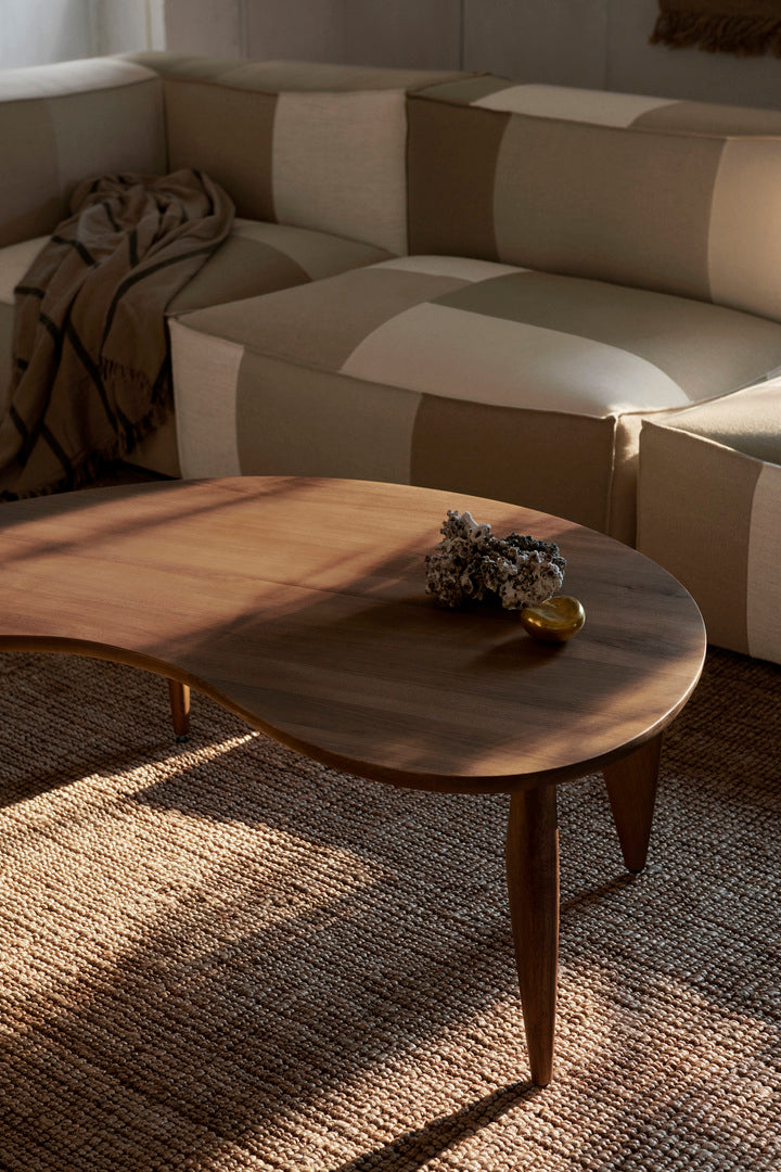 Coffee table feve nut wood