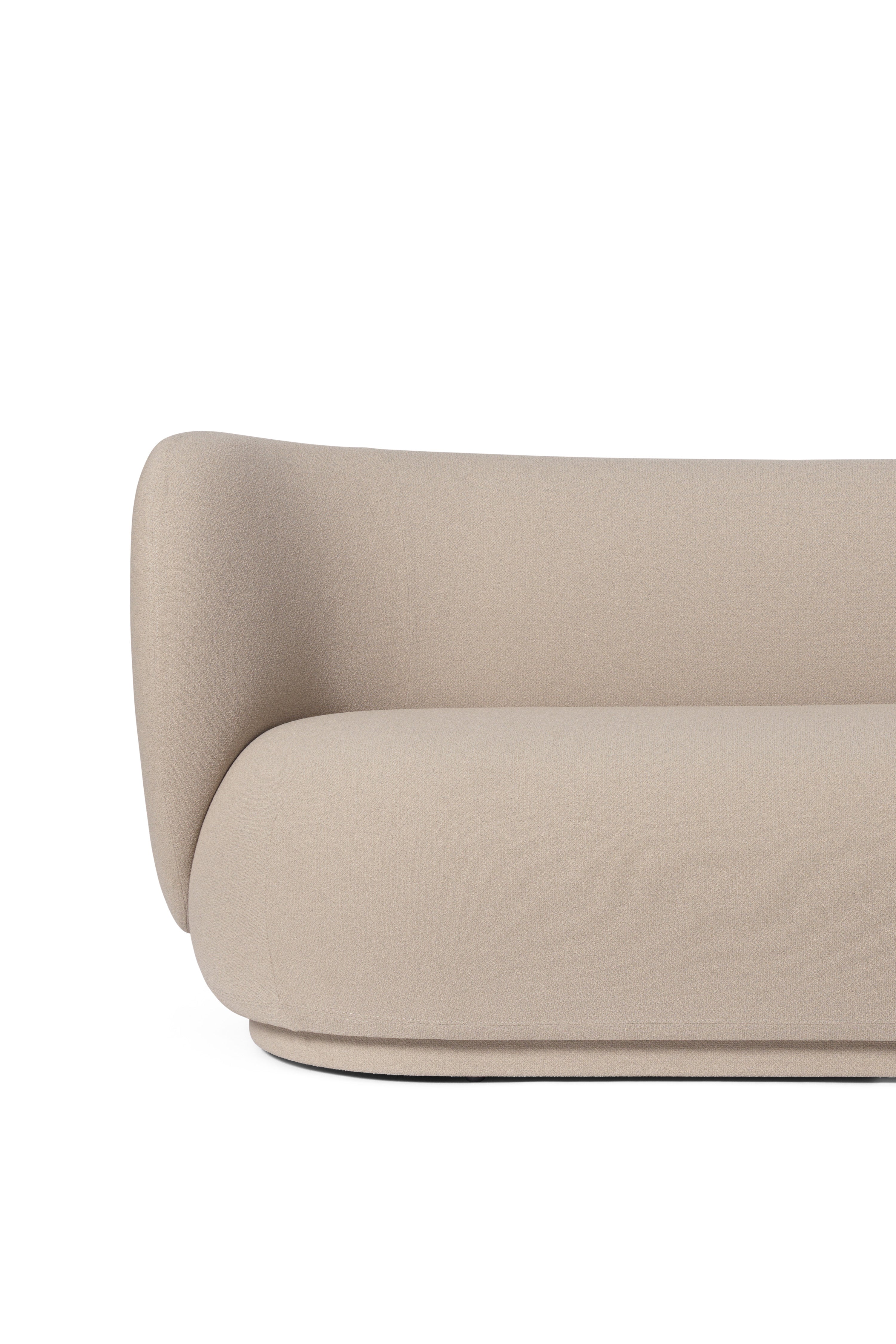 3-Sitzer Rico Grain Sofa Beige