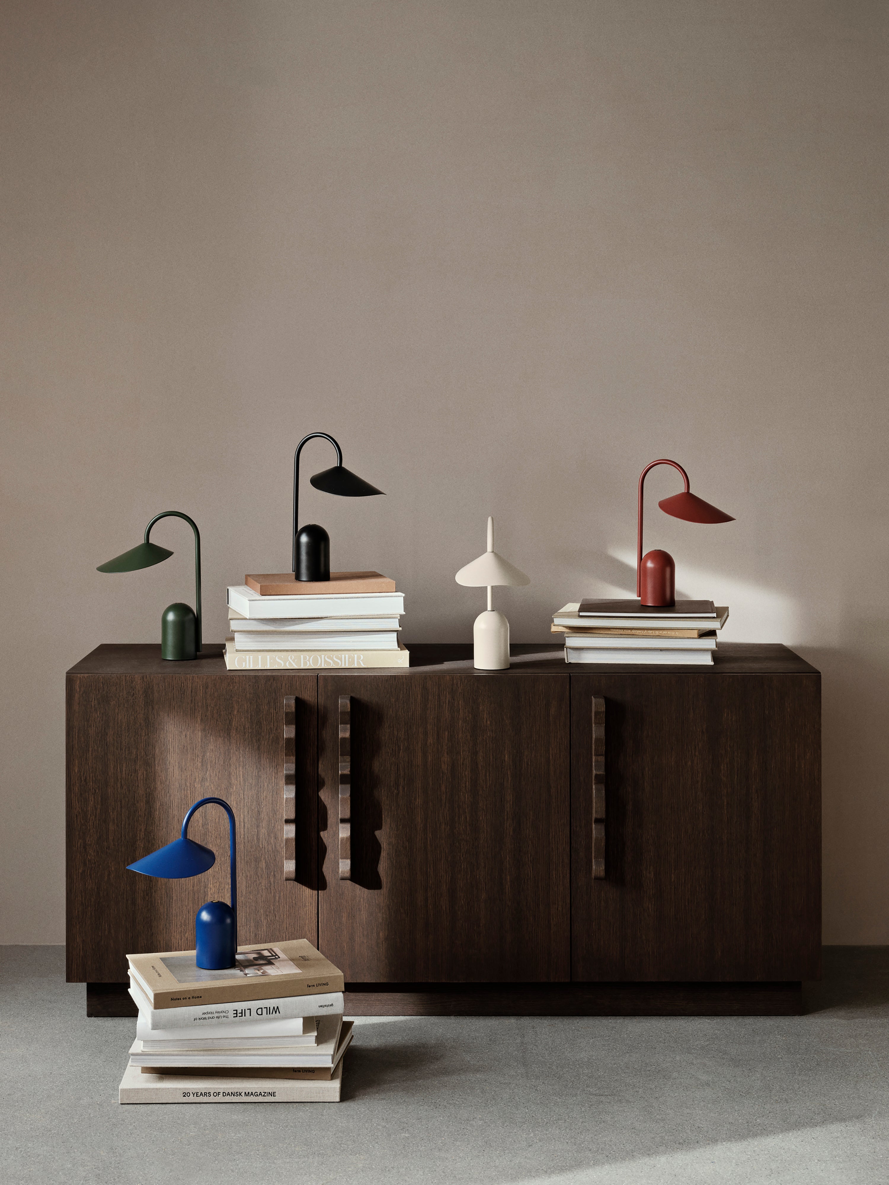 Blue ARUM Portable lamp