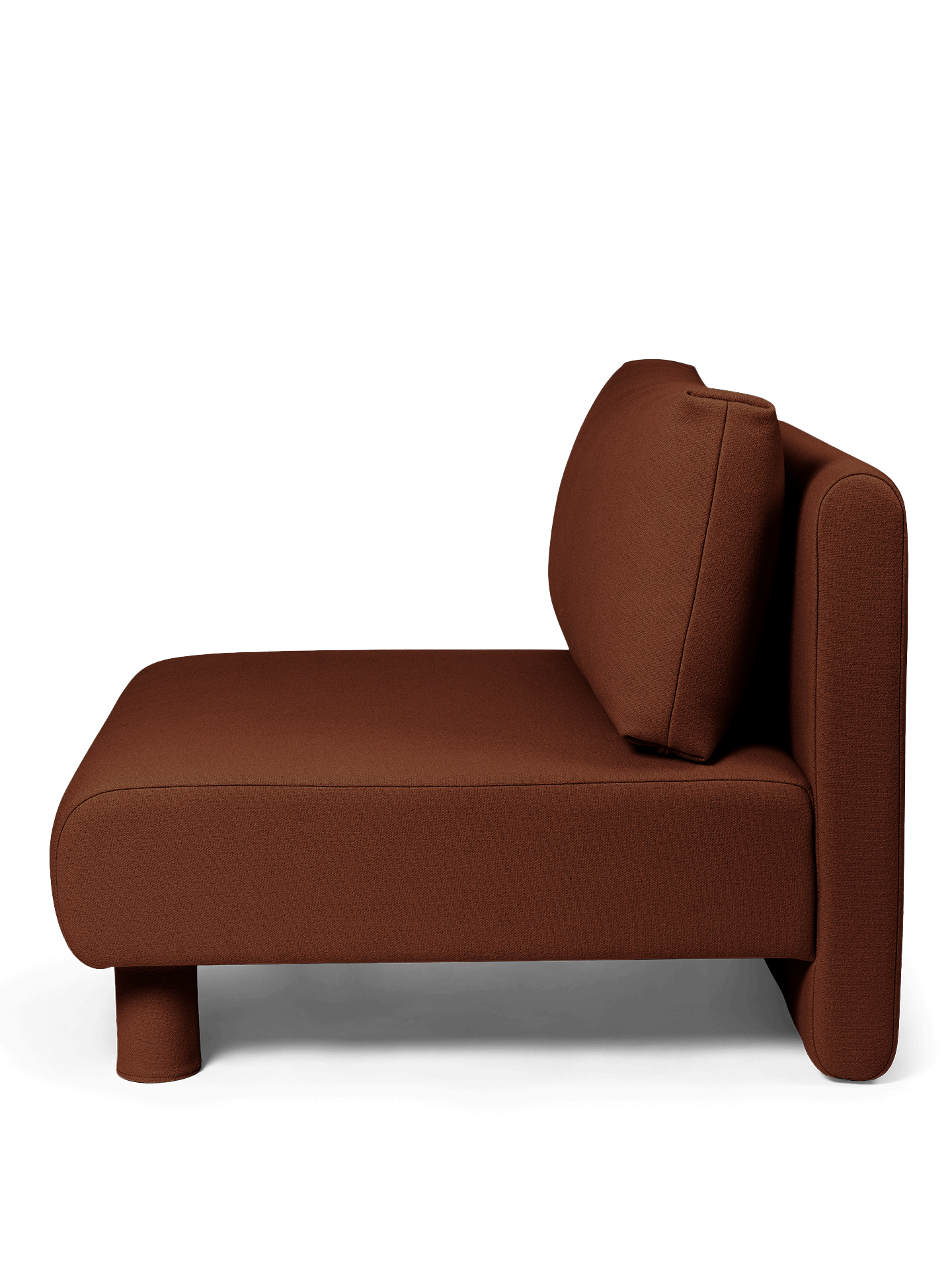 Sofa modułowa DASE - element środkowy tapicerowany