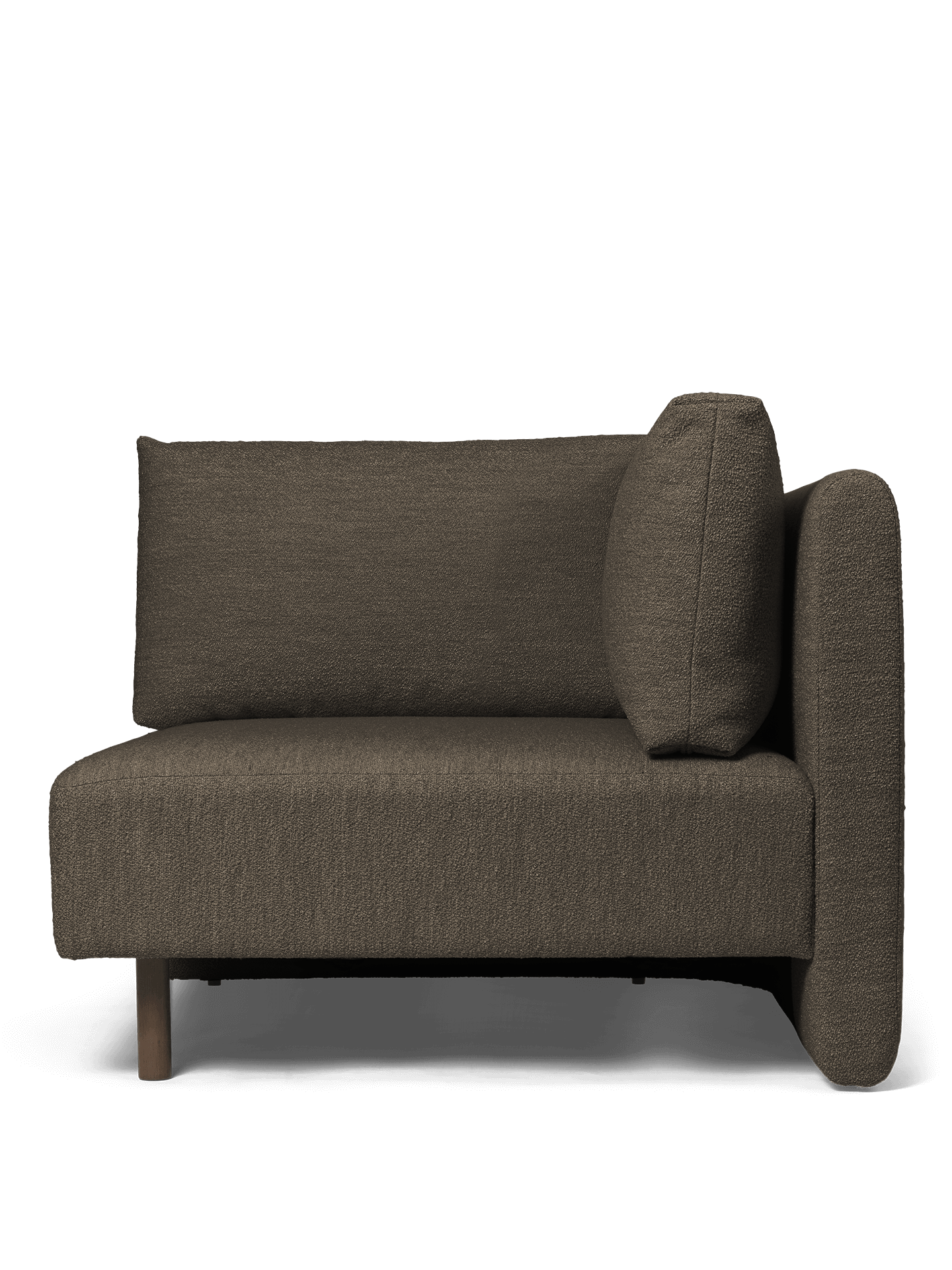 Sofa modułowa DASE - element narożny tapicerowany