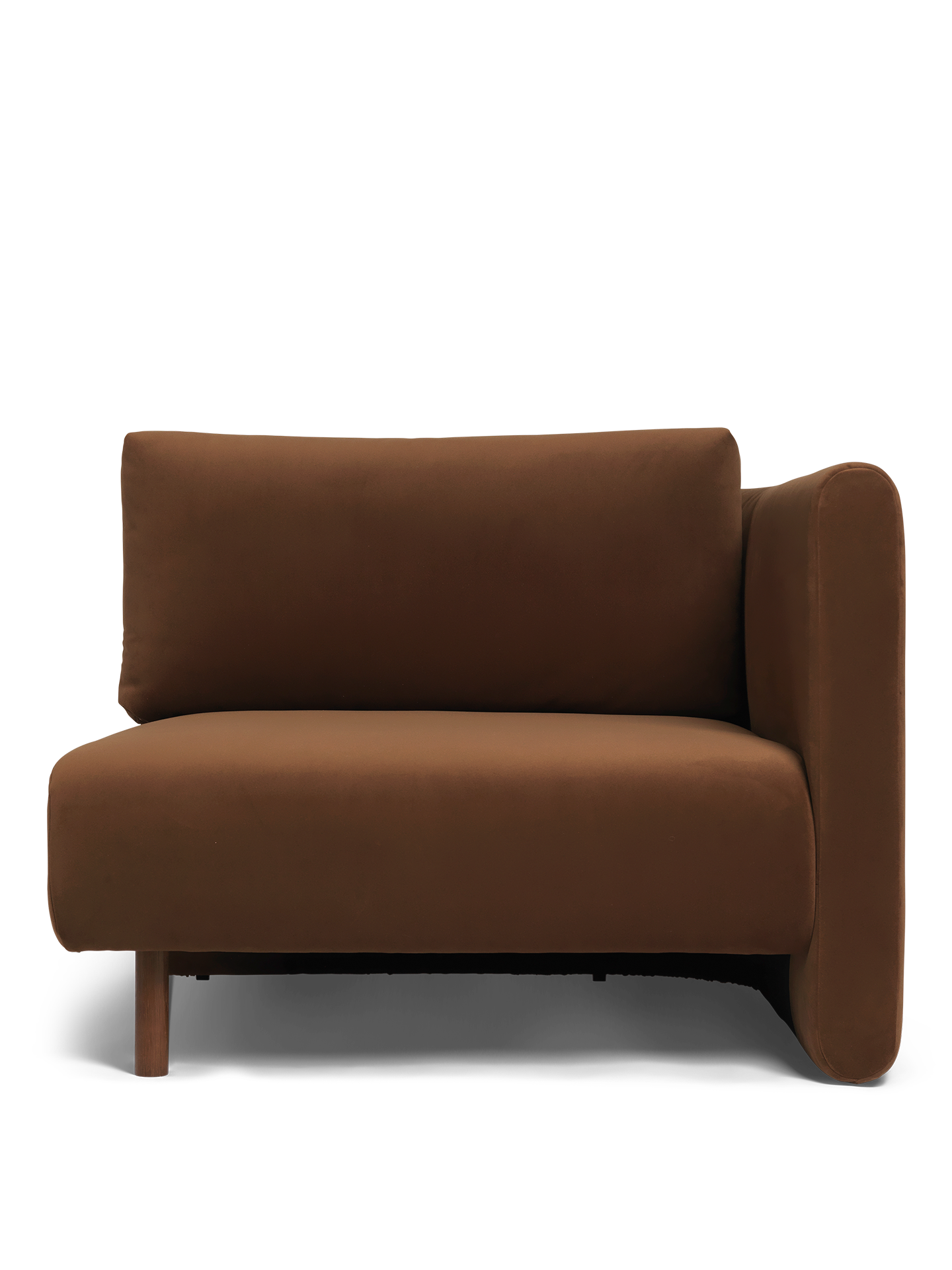 Dase modular sofa - right -handed element upholstered