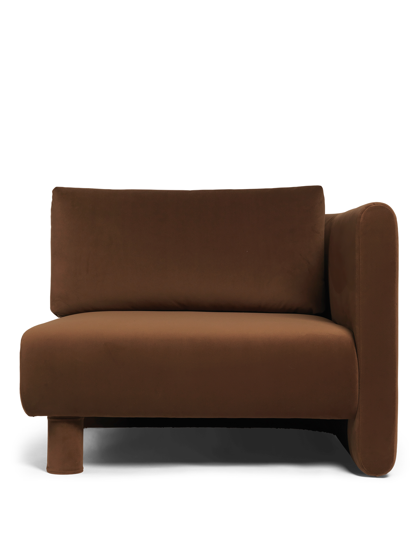 Dase modular sofa - right -handed element upholstered