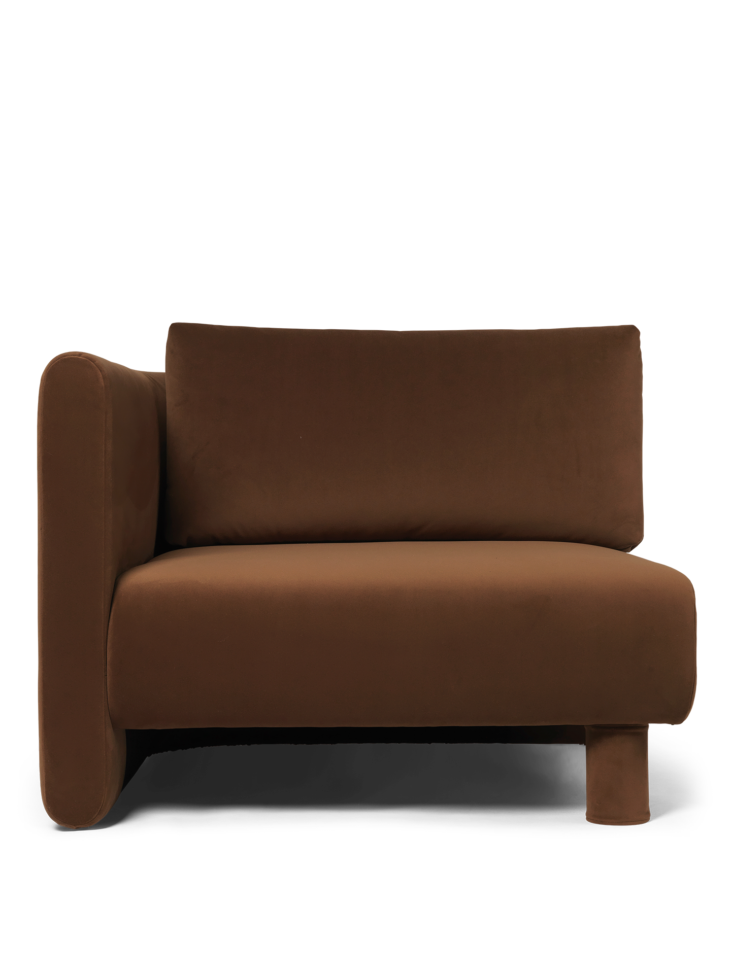 Dase modular sofa - left -hand element upholstered