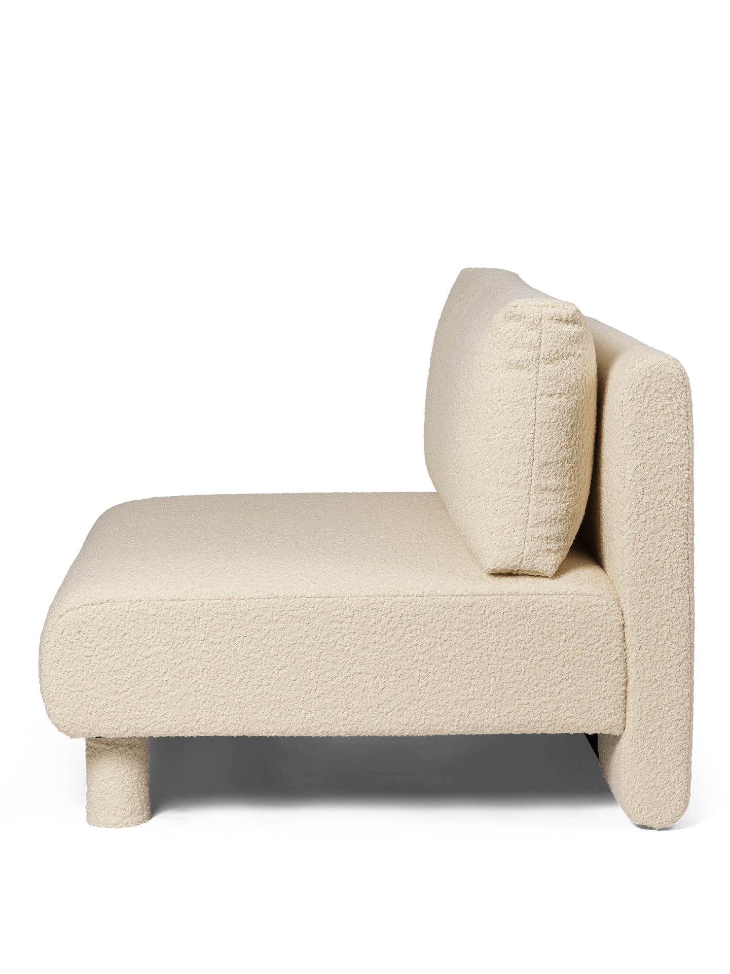Sofa modułowa DASE - element środkowy tapicerowany
