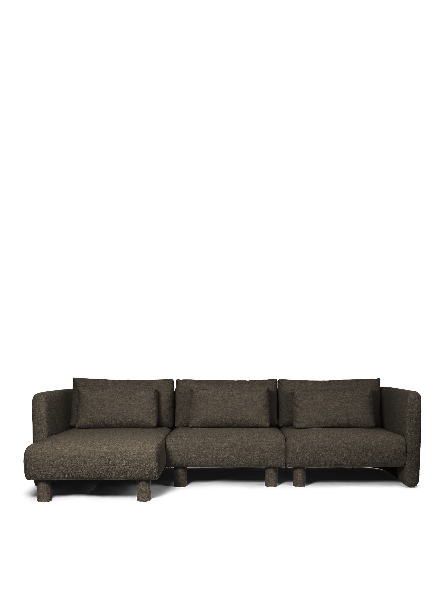 Sofa modułowa DASE - element środkowy tapicerowany