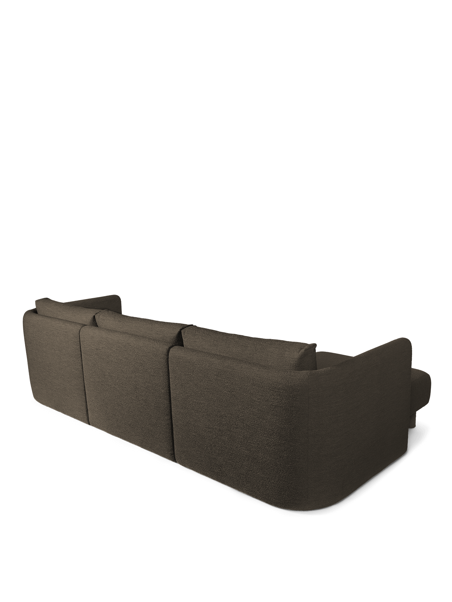Sofa modułowa DASE - element lewostronny tapicerowany