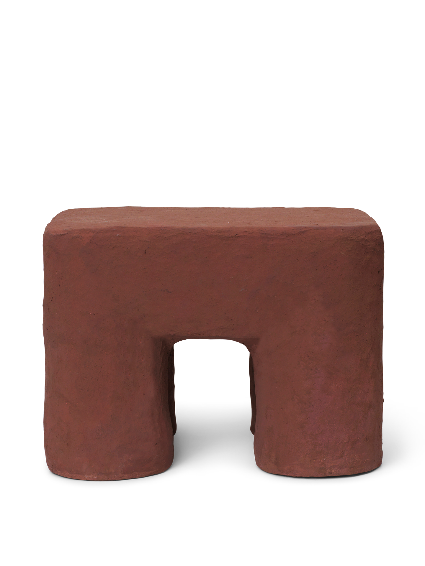 PODO Hocker rotbraun